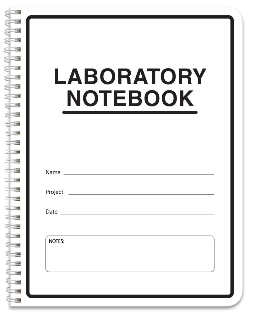 BookFactory Carbonless Lab Notebook/Laboratory Duplicator Book