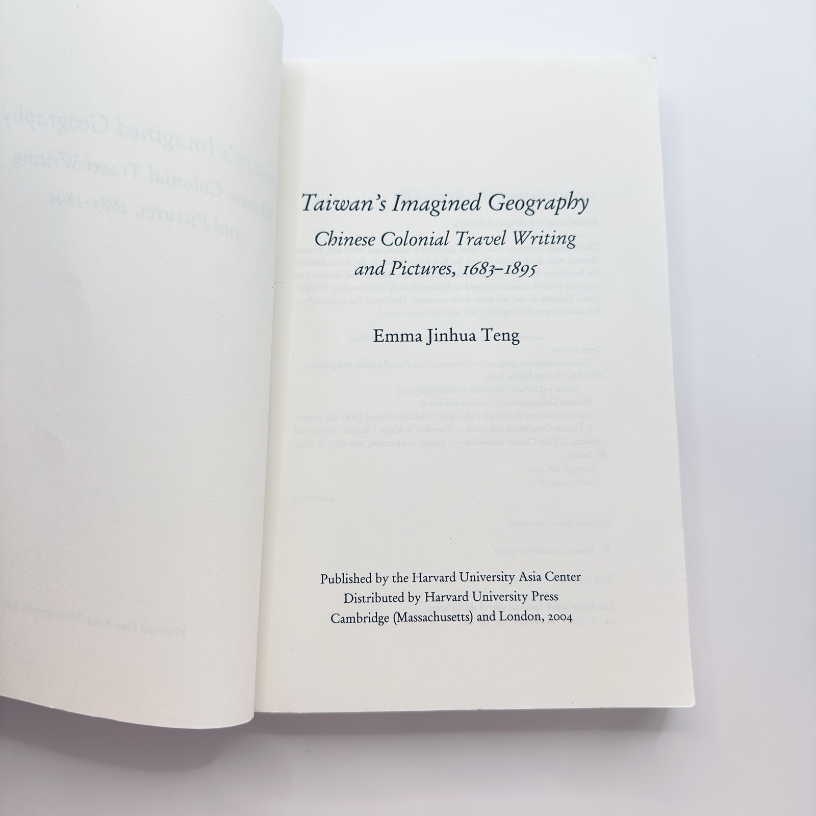 Taiwan’s Imagined Geography Chinese Colonial Travel Writing and Pictures