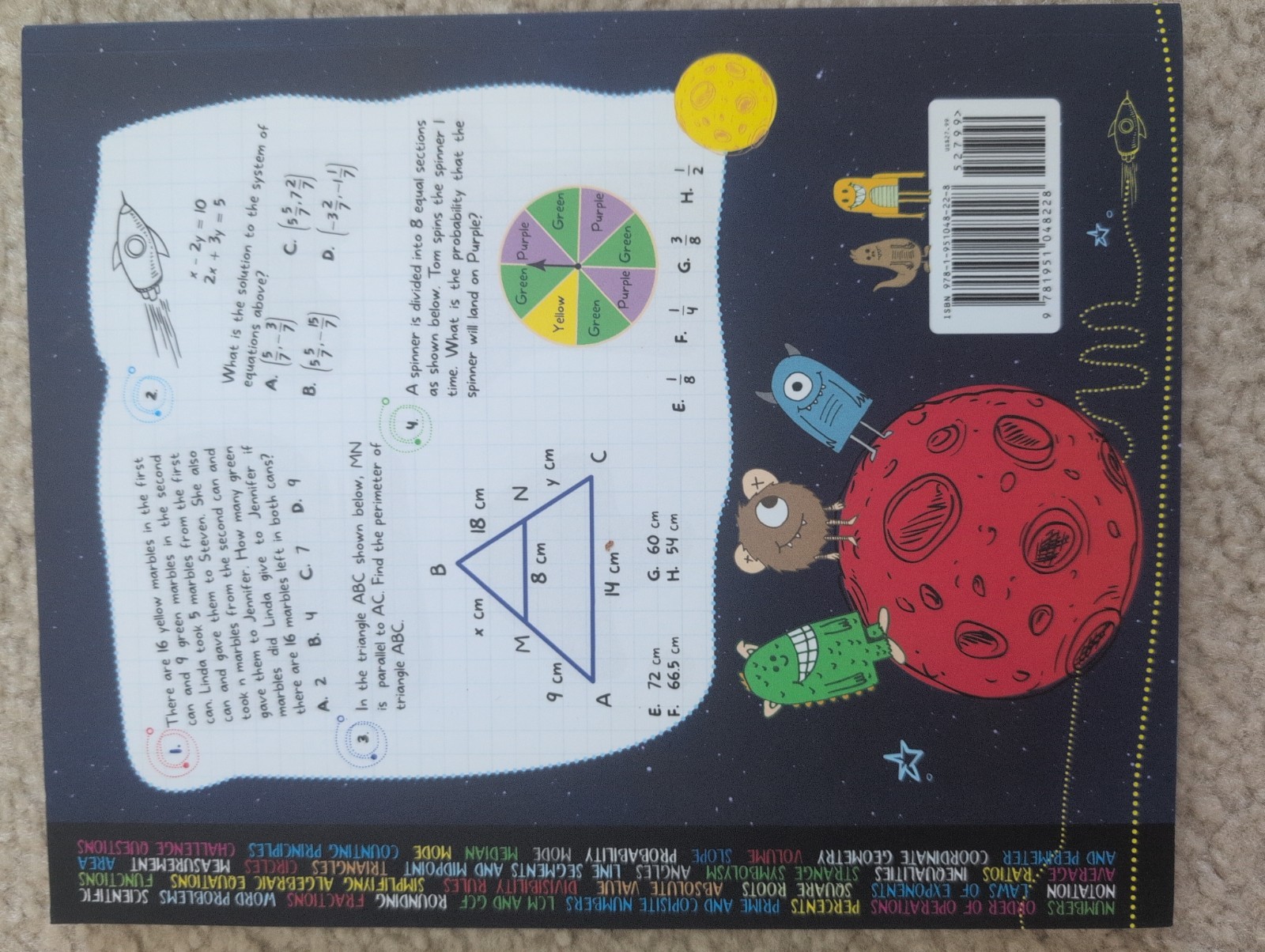 Math Practice Workbook Grades 6-8: 1000+ Questions You Need to Kill in Middl…