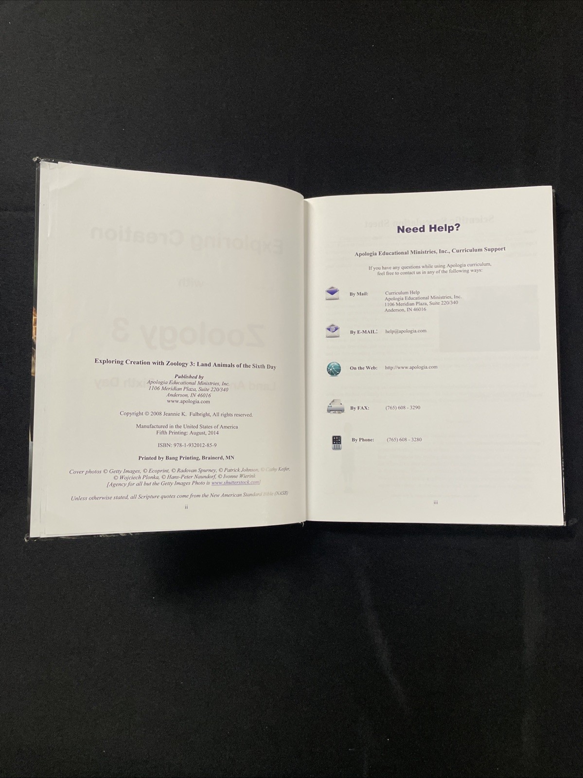 Apologia Exploring Creation with Zoology 1, 2, and 3 Young Explorer Series Text