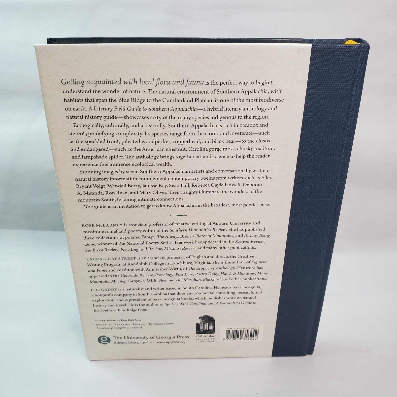 A Literary Field Guide to Southern Appalachia (Wormsloe Foundation Nature) HC