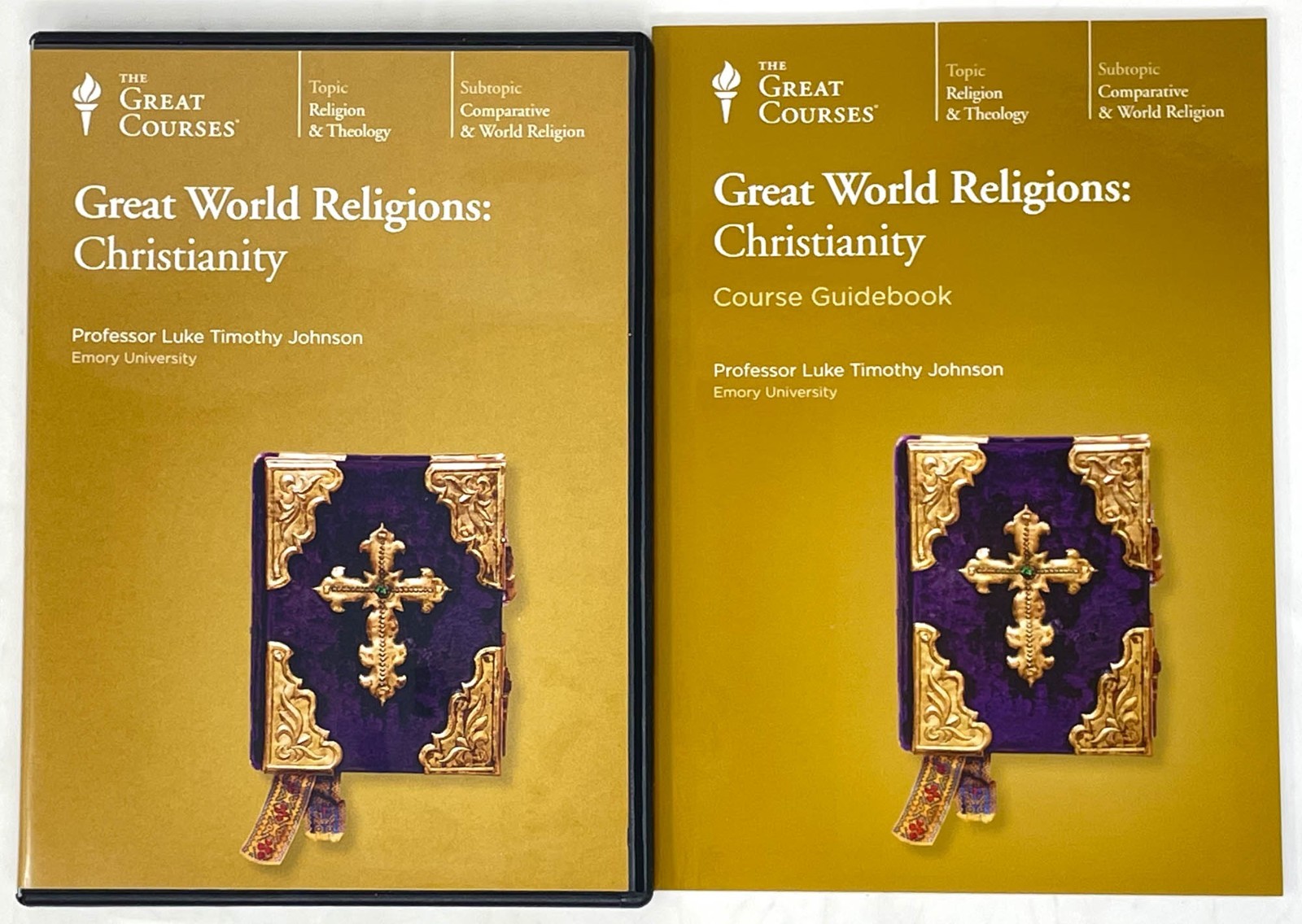 The Great Courses GREAT WORLD RELIGIONS Lot 5 Titles DVD + Guide Books Nice!