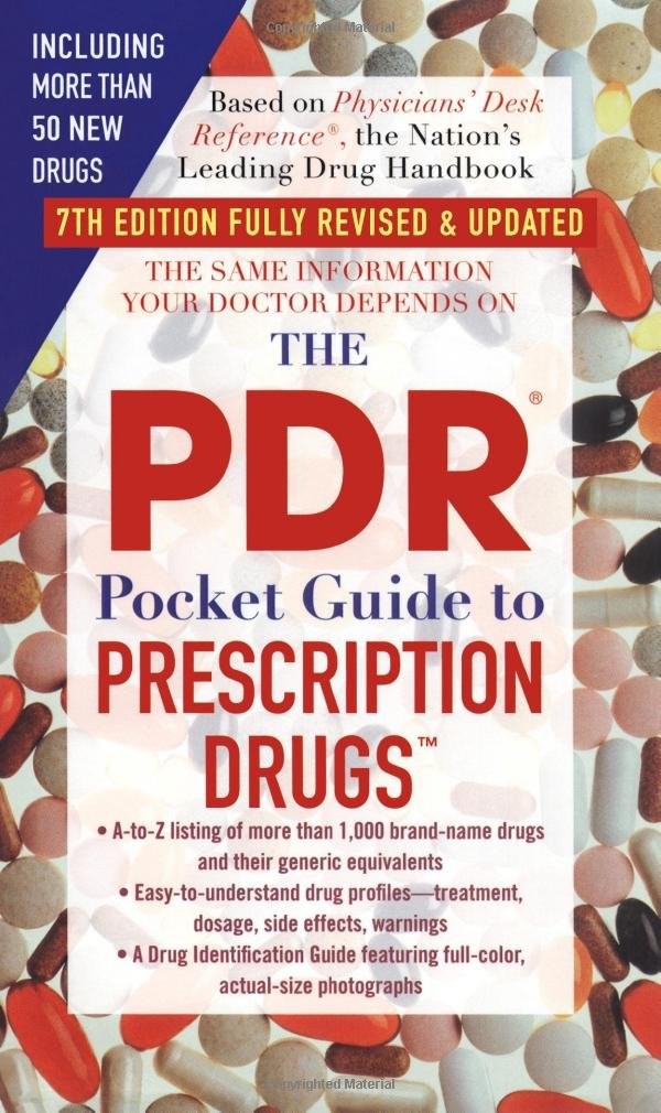 The PDR Pocket Guide to Prescription Drugs: 7th Edition – mass market paperb…