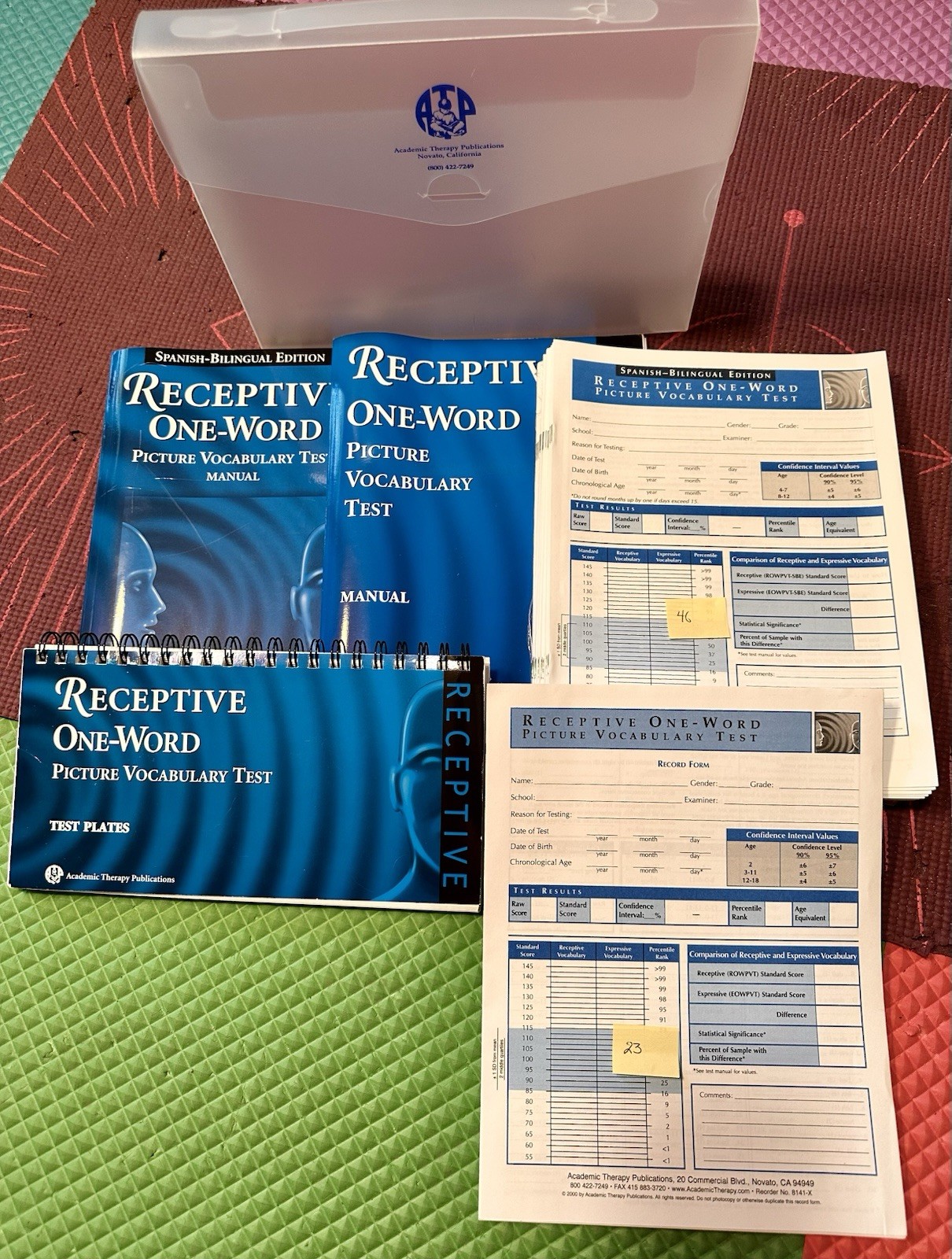 Receptive One-Word Picture Vocabulary Test Spanish-Bilingual Edition