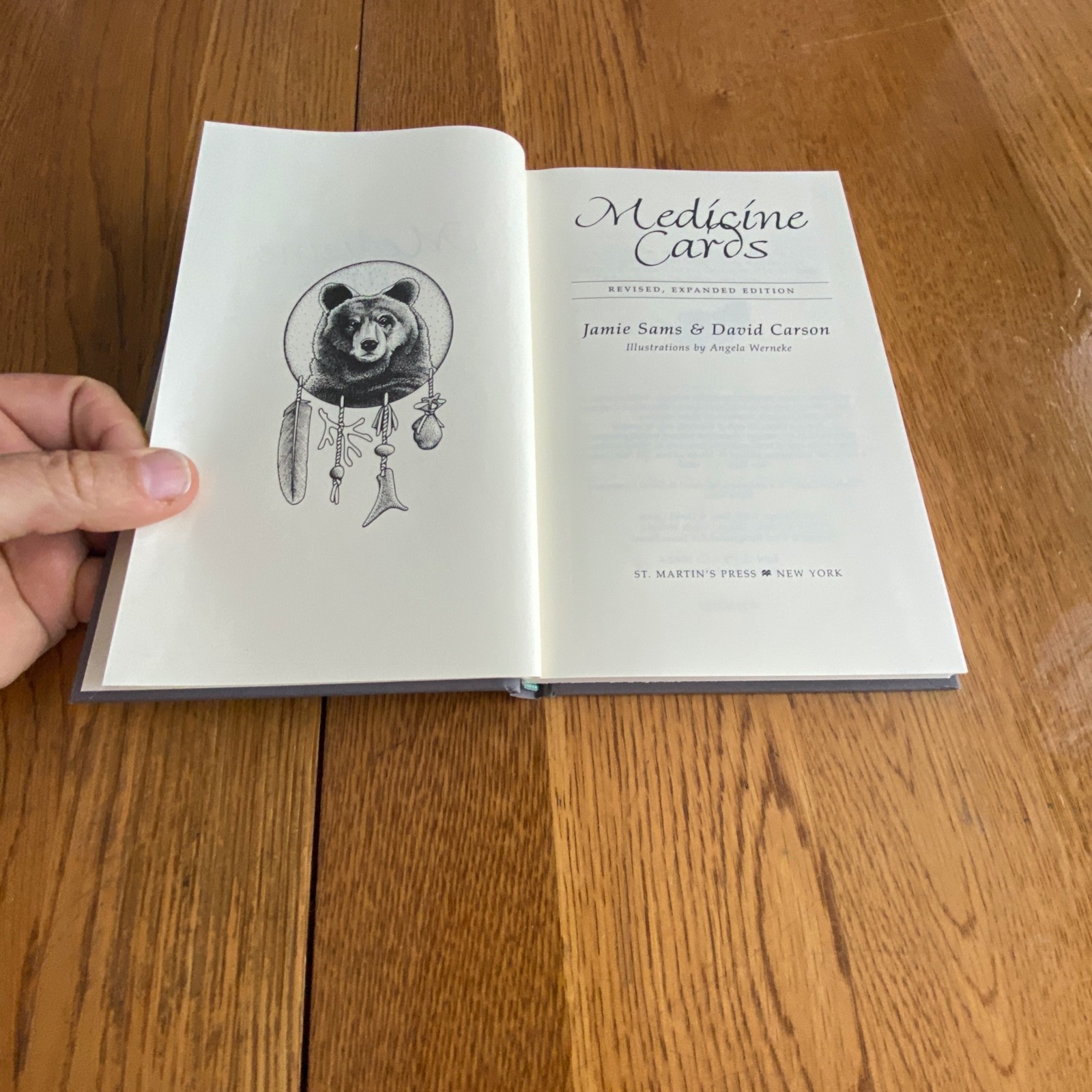 Medicine Cards Revised Expanded Edition Book & Deck Jamie Sams Carson Set