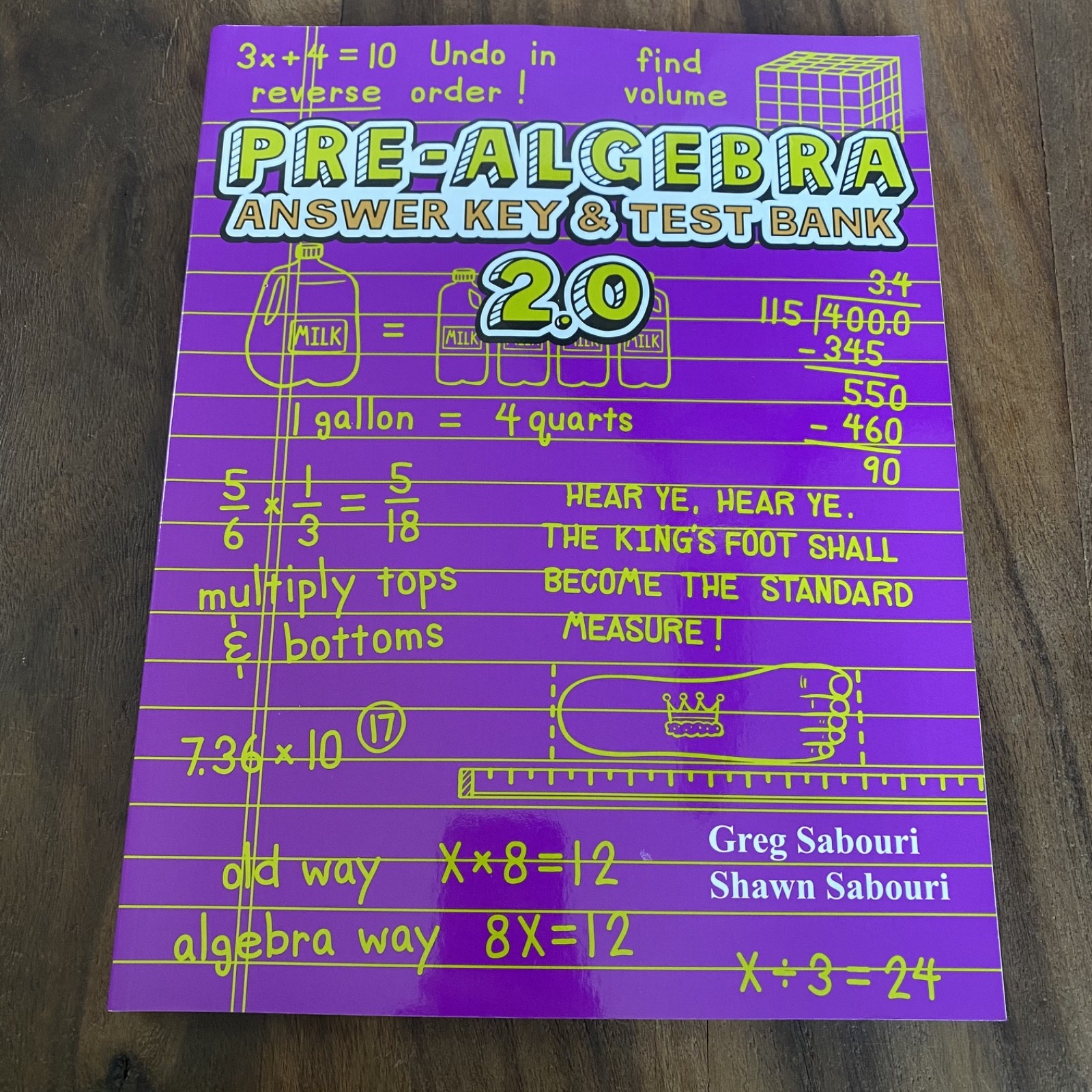 Pre-Algebra: A Teaching Textbook 2.0 Answer Key CD Set Automated Grading Sabouri