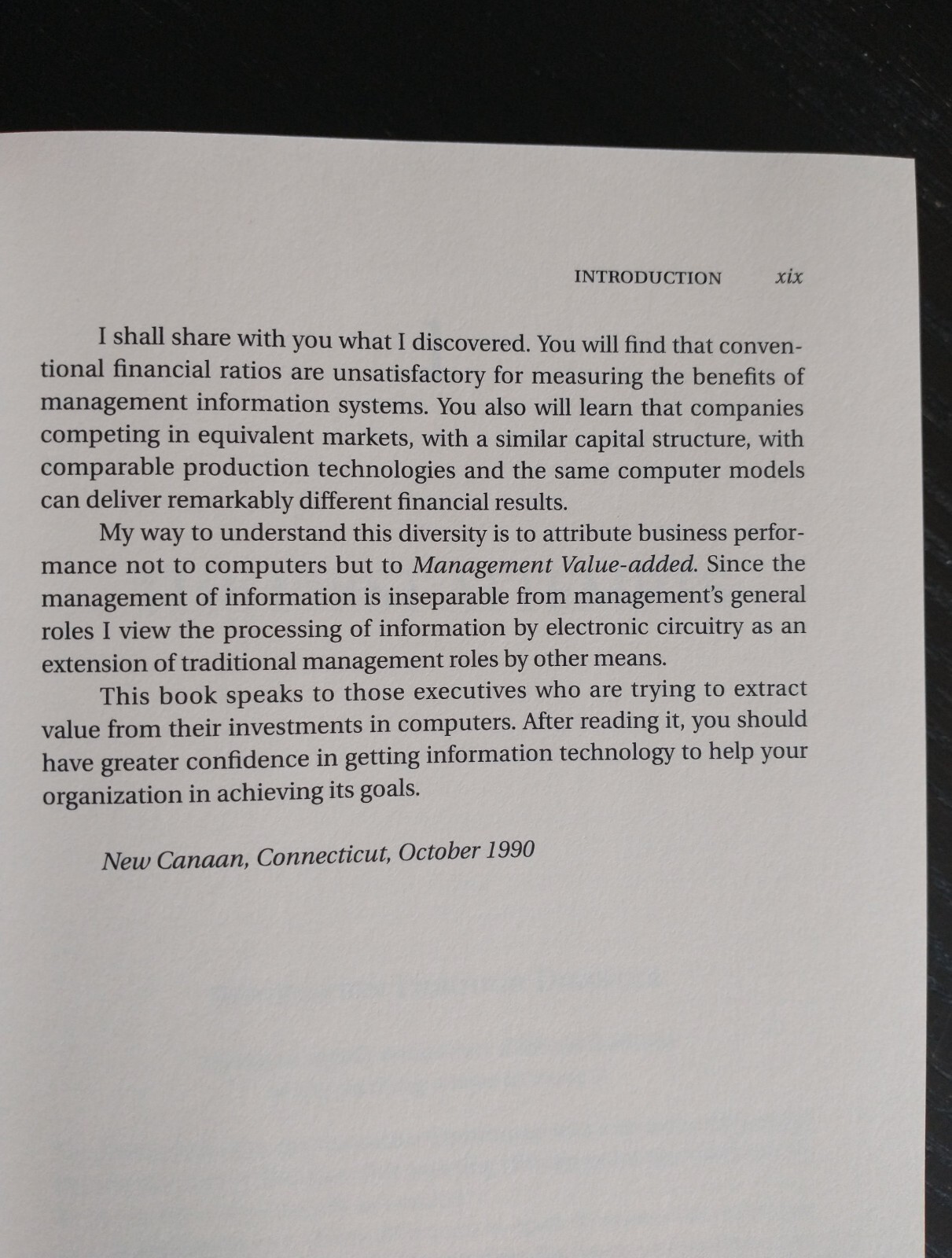 The Business Value of Computers by Paul A. Strassmann, 1990, hardcover