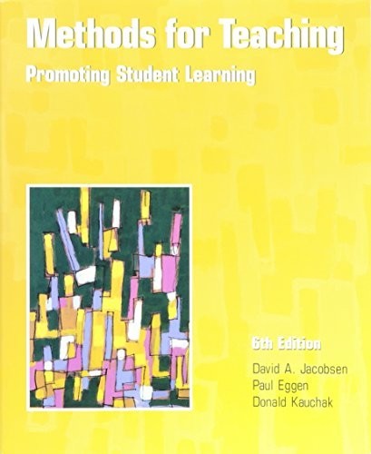 Methods for Teaching: Promotin – VERY GOOD
