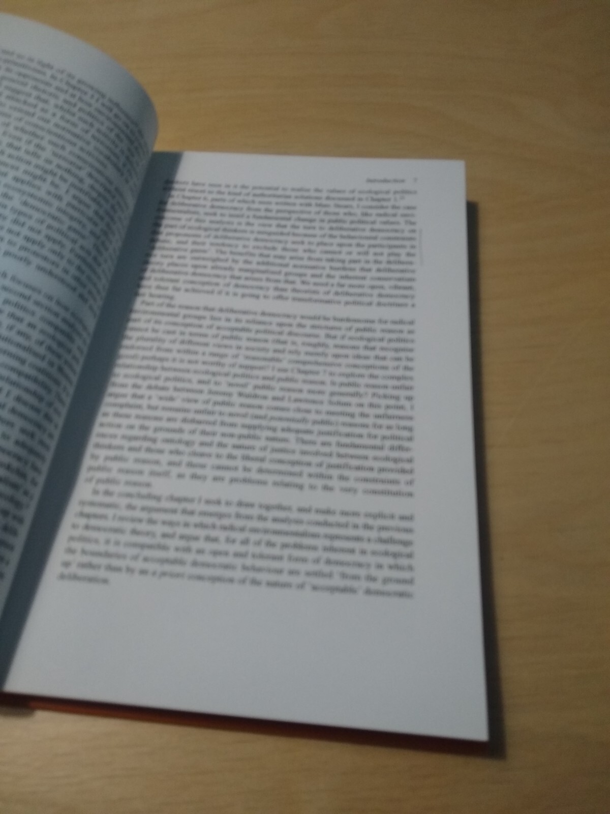 Ecological Politics and Democratic Theory (2007 h’back Humphrey environmentalism