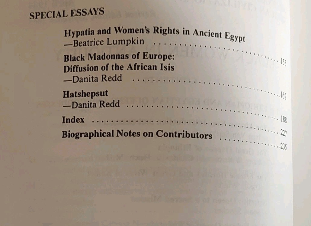 Black Women of Antiquity ed. Ivan Van Sertima Journal of African Civilizations