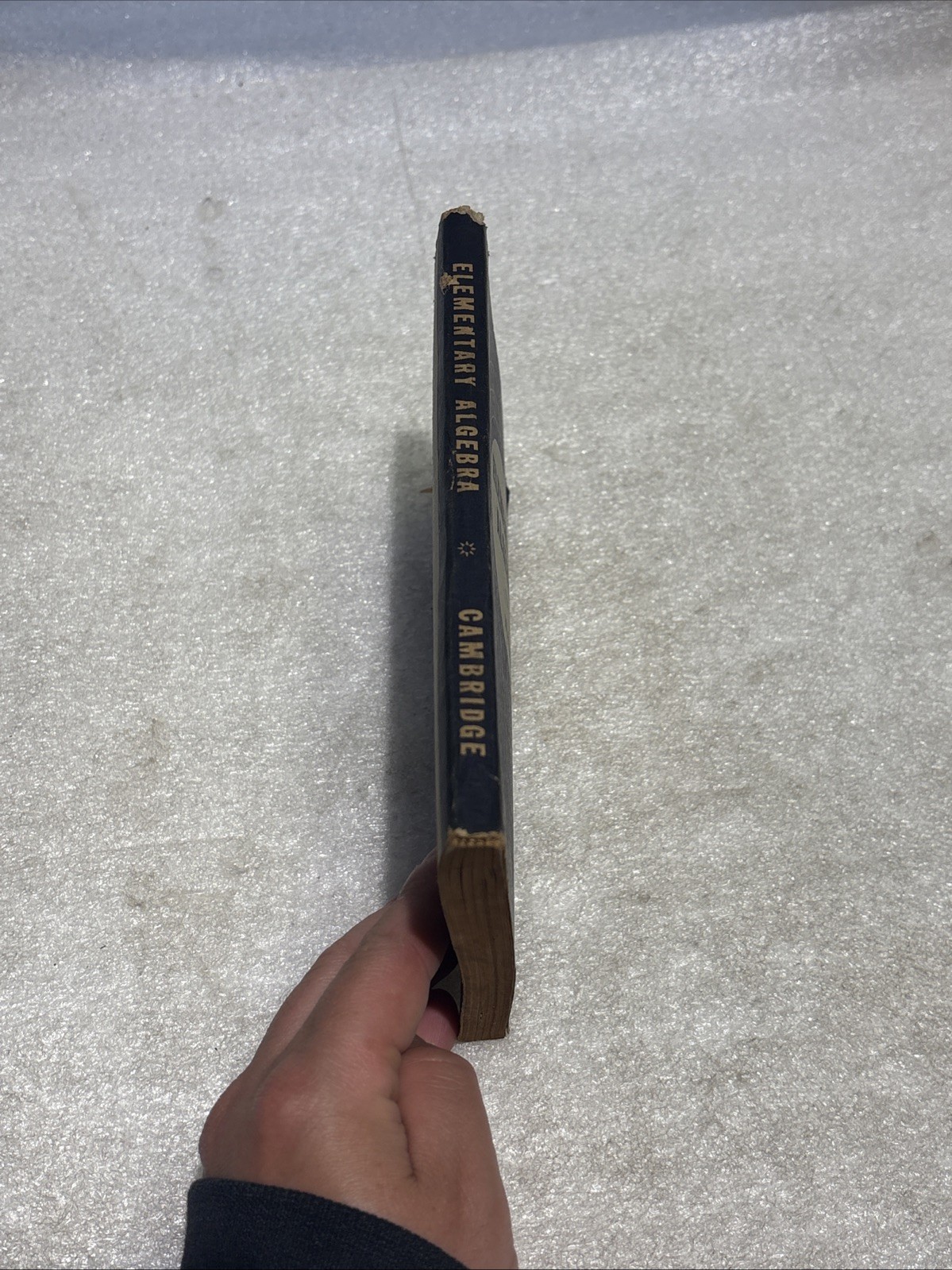Rare & Vintage Paperback Elementary Algebra 192 Pages 1946 Cambridge Book Co.