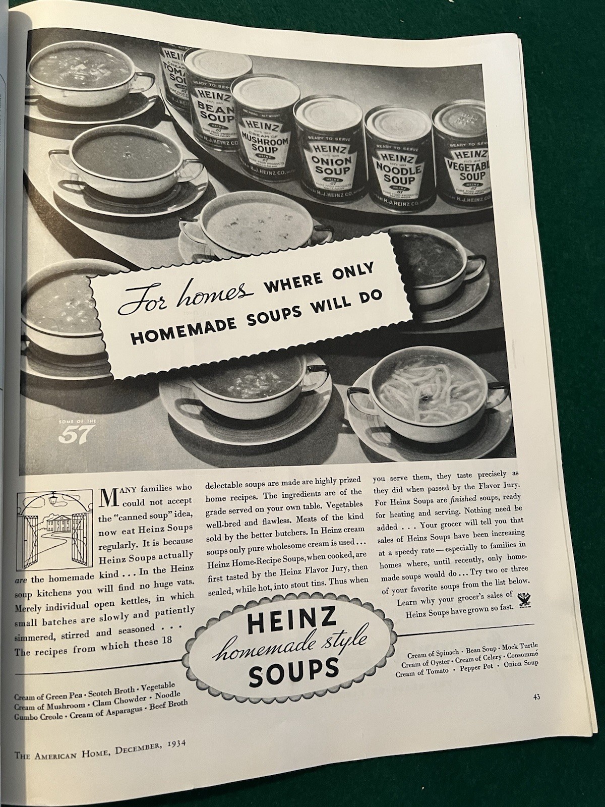 December 1934 The American Home – Full Issue / 66 Pages