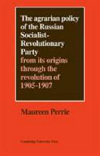 The Agrarian Policy of the Russian Socialist-Revolutionary Party: From its…