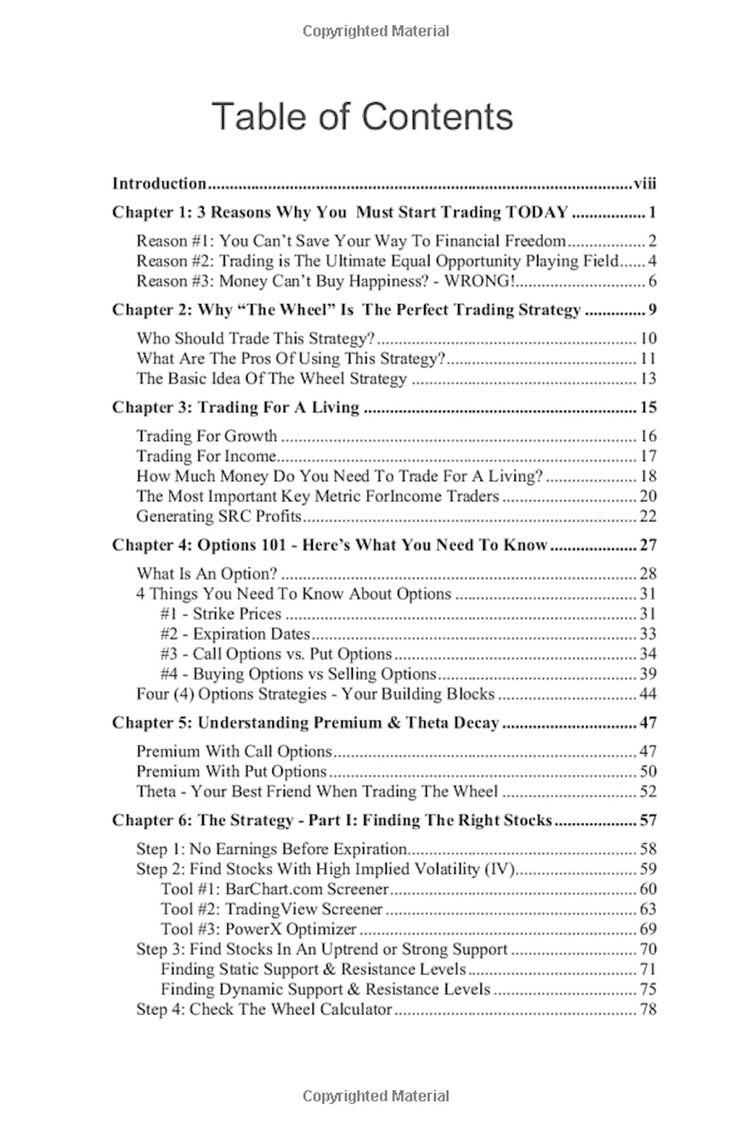 The Wheel Options Trading Strategy Book, Wealth System discount link included