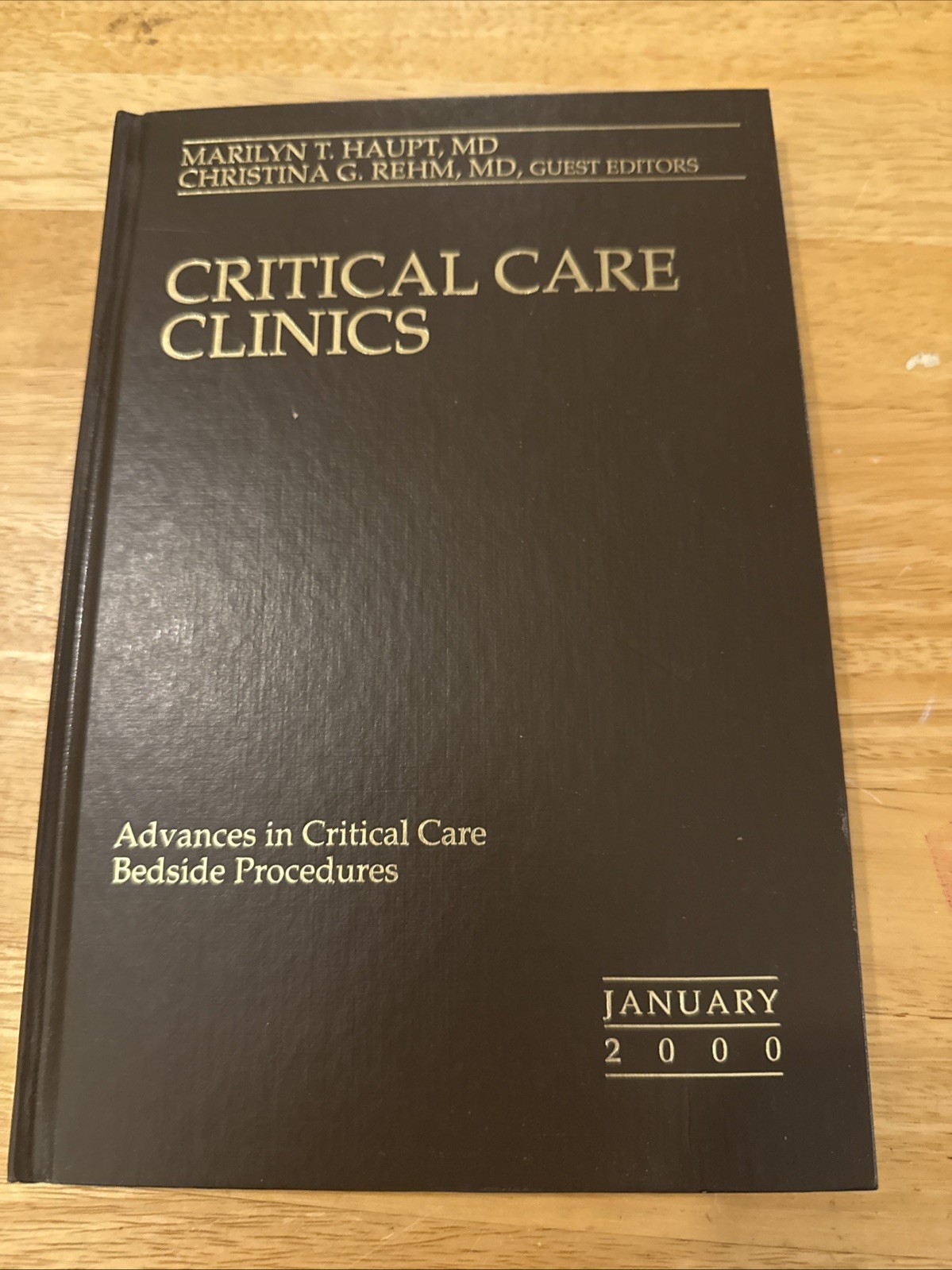 Critical Care Clinics – Advanced Critical Care Bedside Procedures – Hardcover