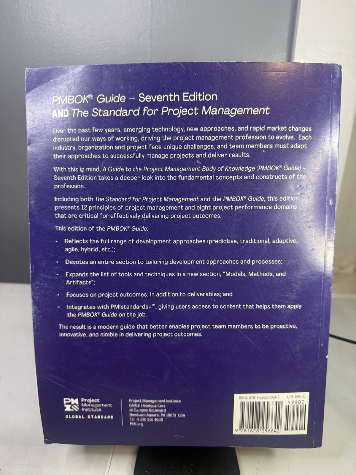Pmbok® Guide : A Guide to the Project Management Body of Knowledge – Seventh Edi