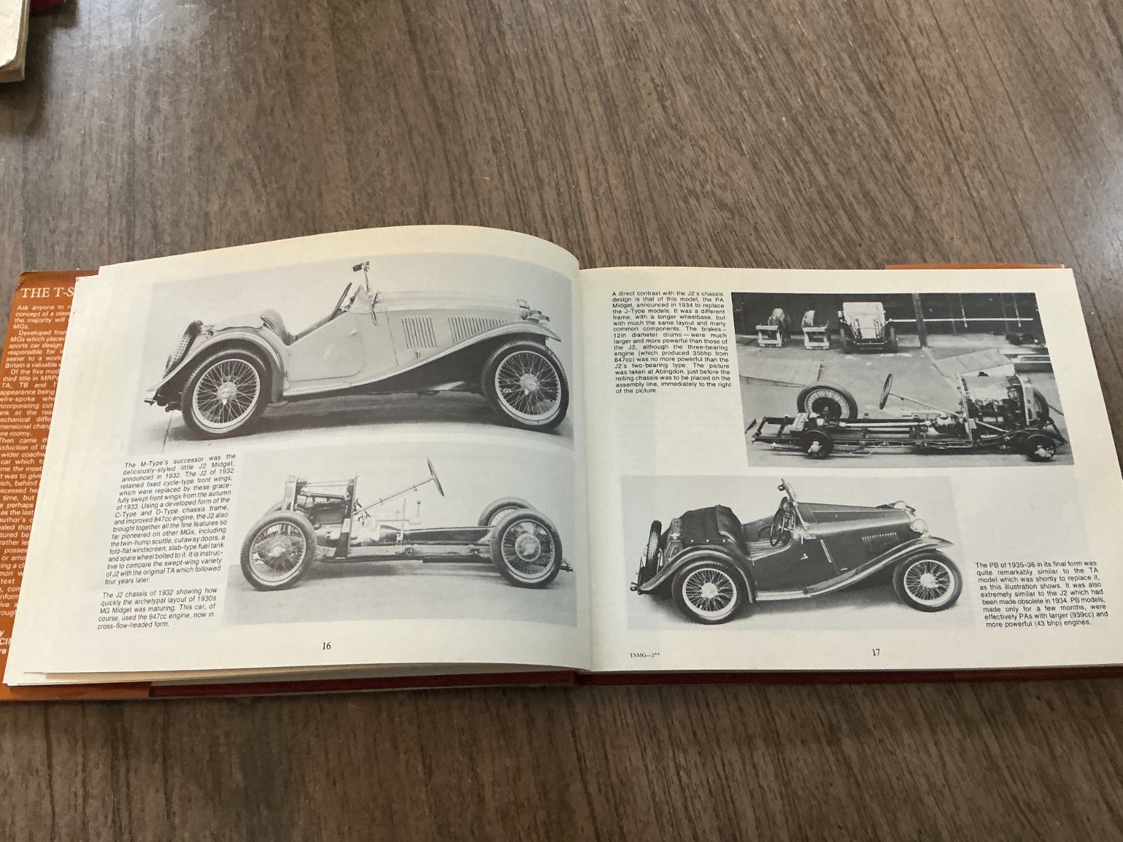 THE T-SERIES MG’S. GRAHAM ROBSON.H.COVER. A COLLECTORS GUIDE