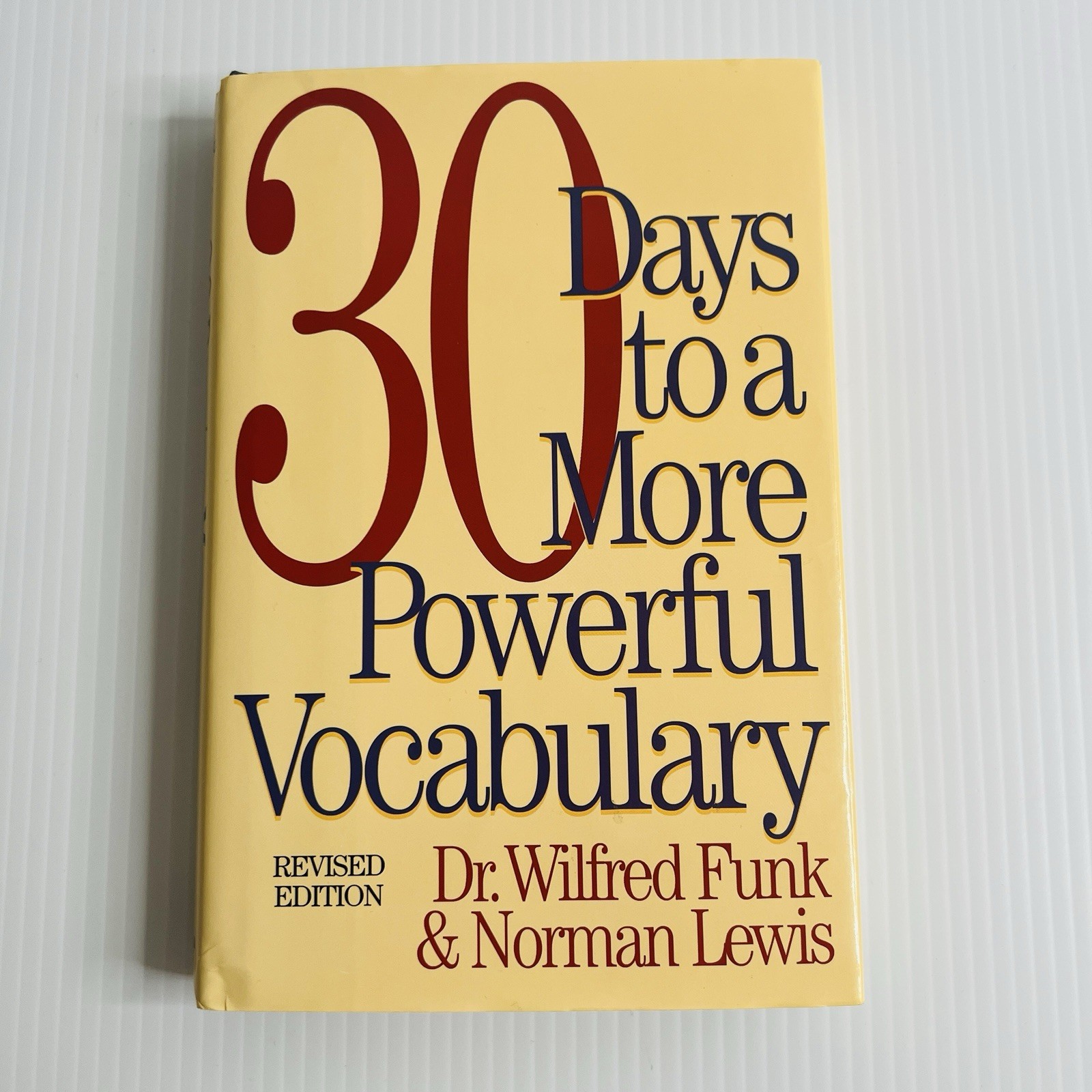 30 Days to a More Powerful Vocabulary Wilfred Funk Norman Lewis Hardcover