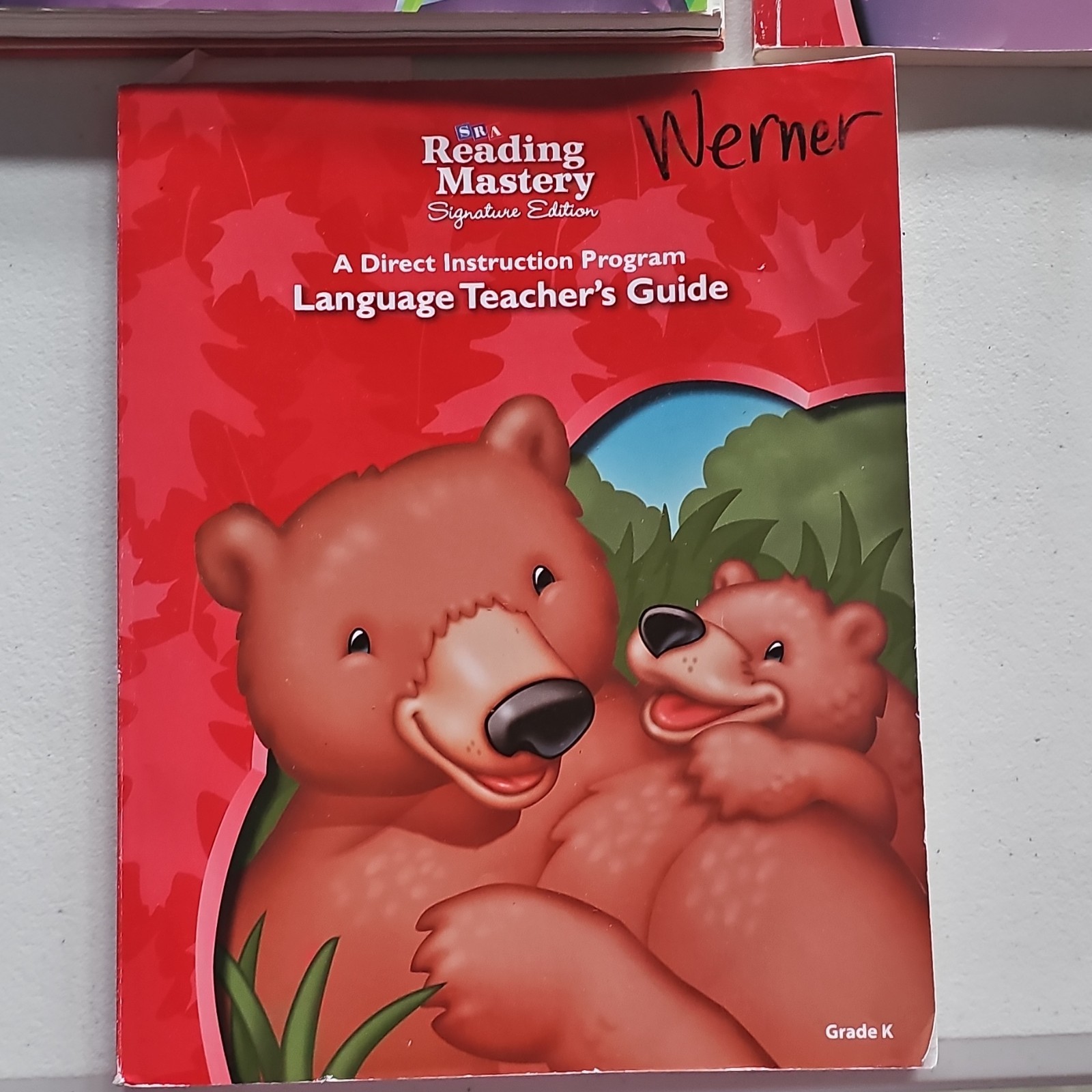 SRA/McGraw-Hill Reading Mastery Signature Ed Pres Book A+WB A/B+TG Gr K