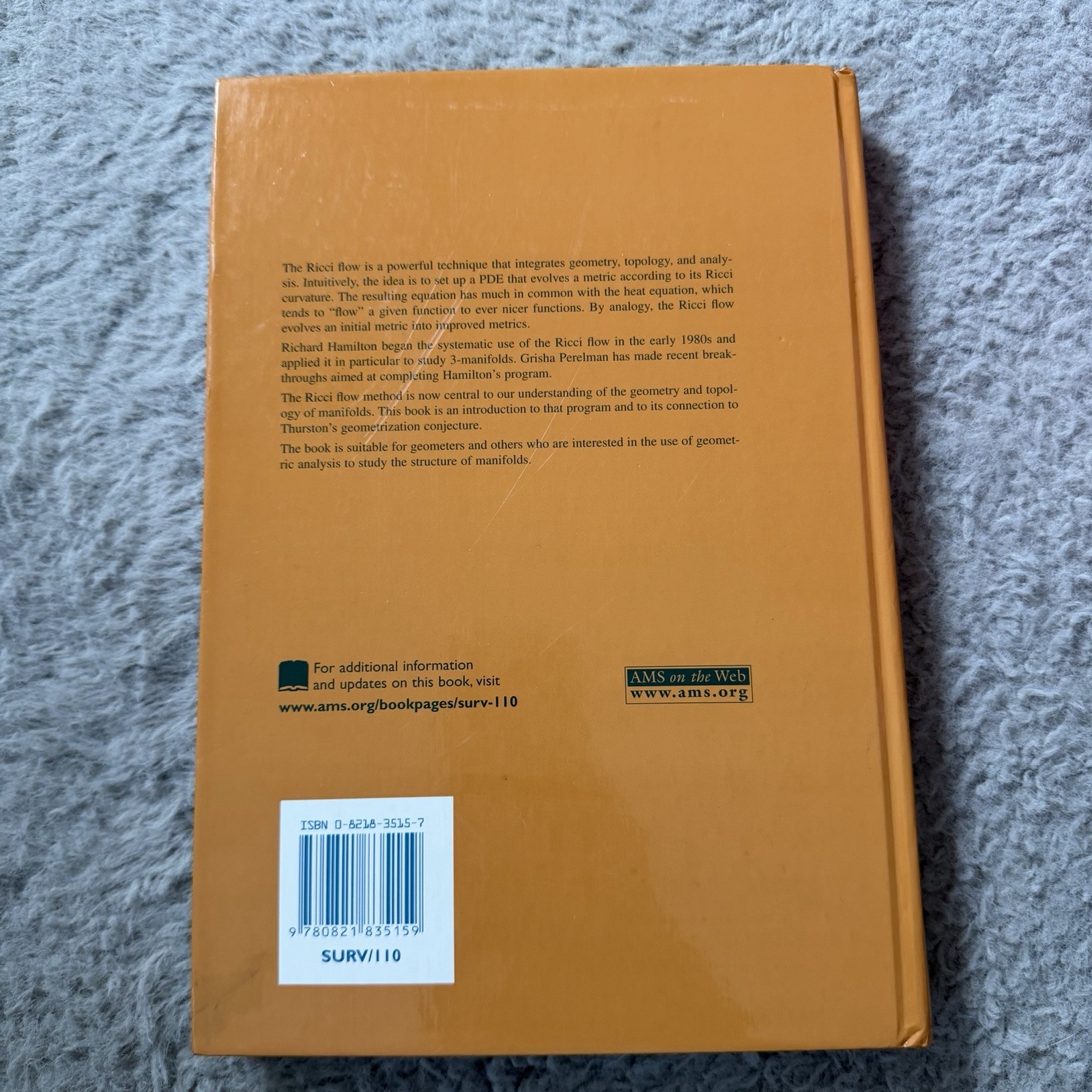 The Ricci Flow: An Introduction Mathematical Surveys And Monographs, Chow Knopf
