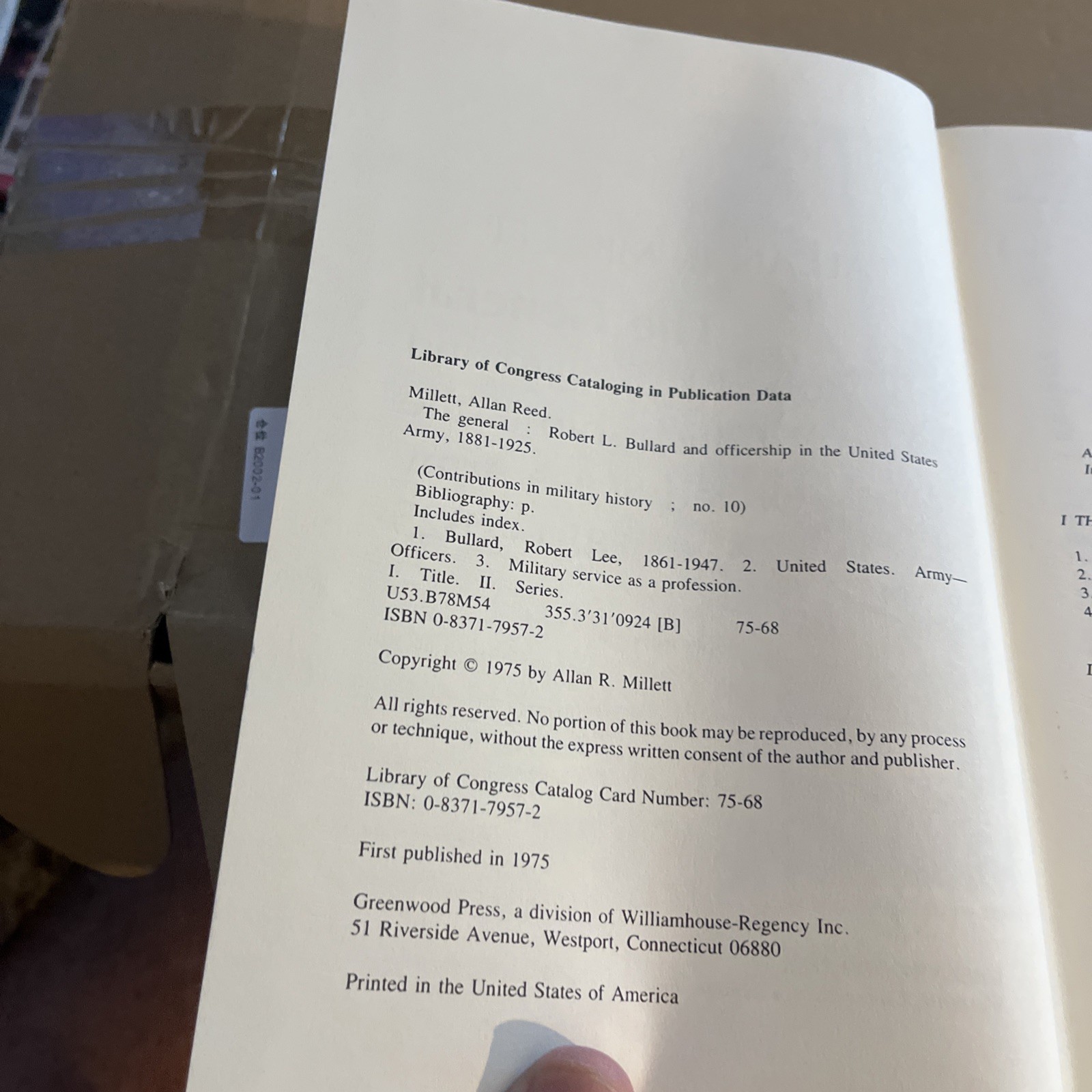 The General: Robert L. Bullard and Officership in the United States Army, 1975