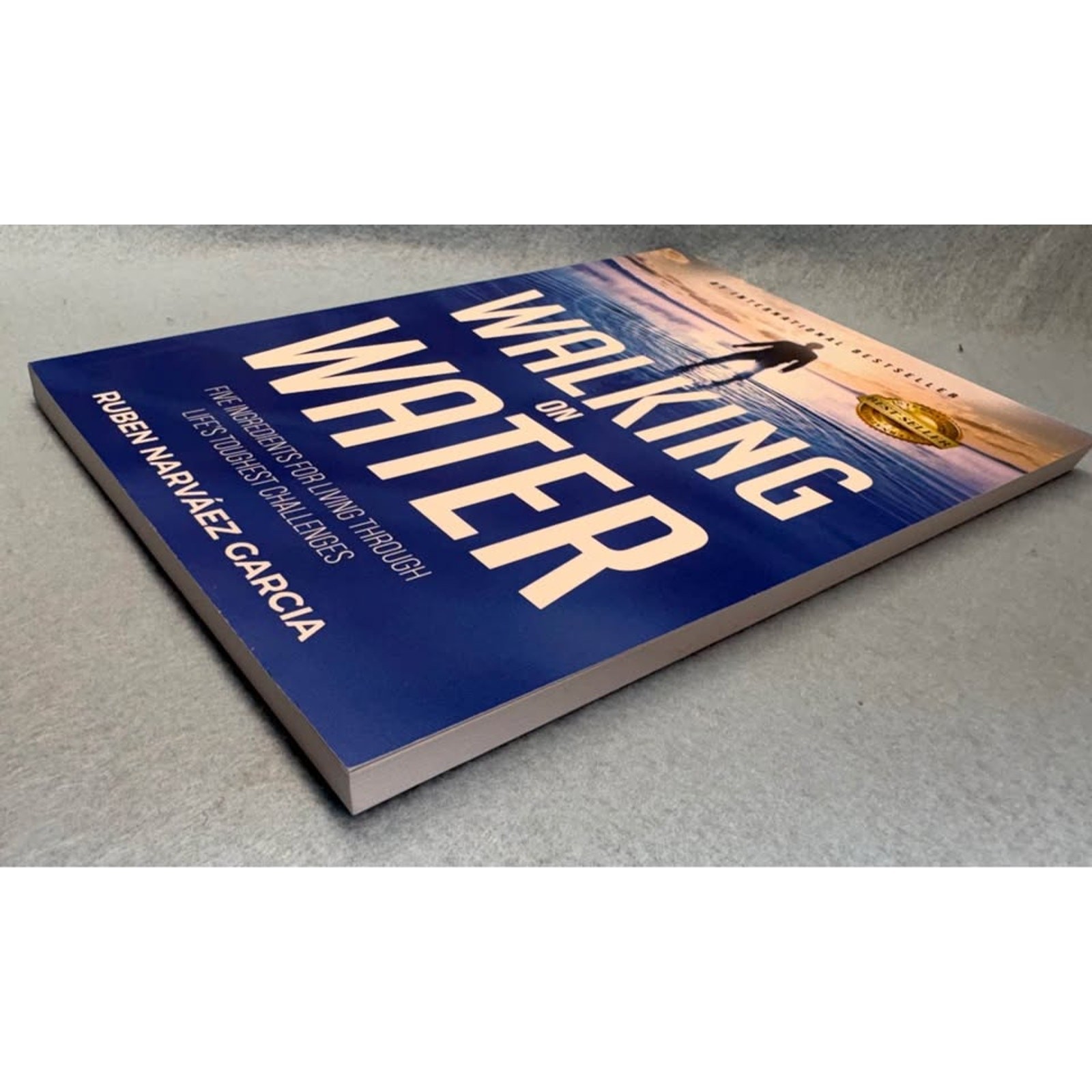 Walking On Water Ruben Narváez Garcia paperback book