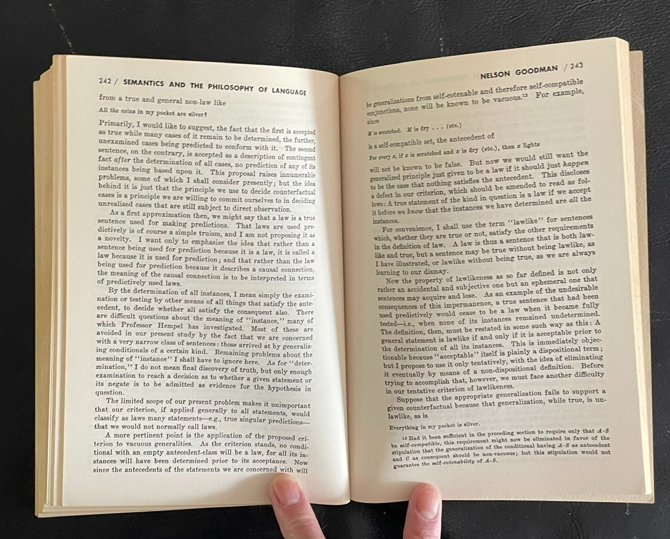 Semantics and the Philosophy of Language Linsky