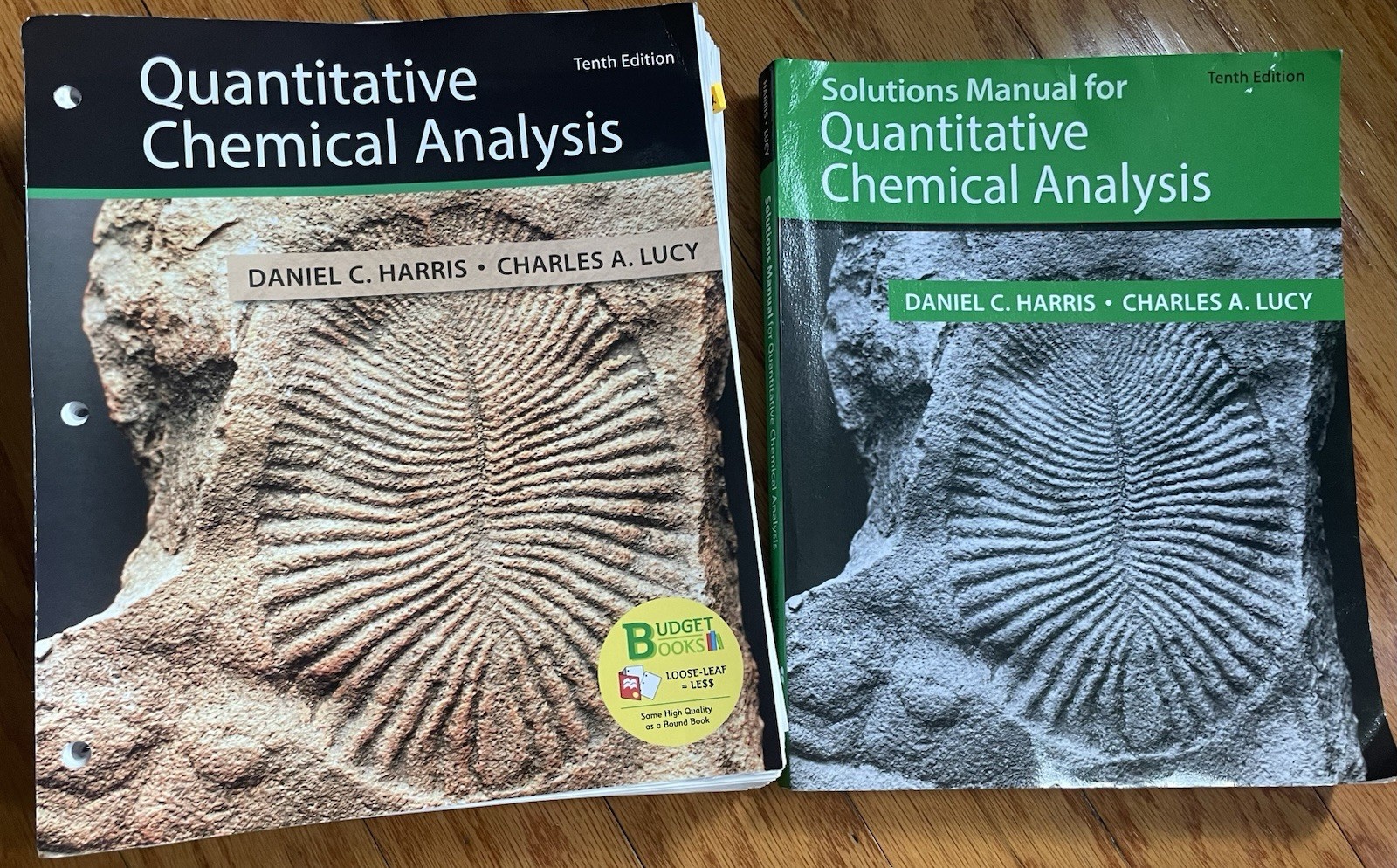 Quantitative Chemical Analysis by Daniel Harris and Charles Lucy (2019, books)