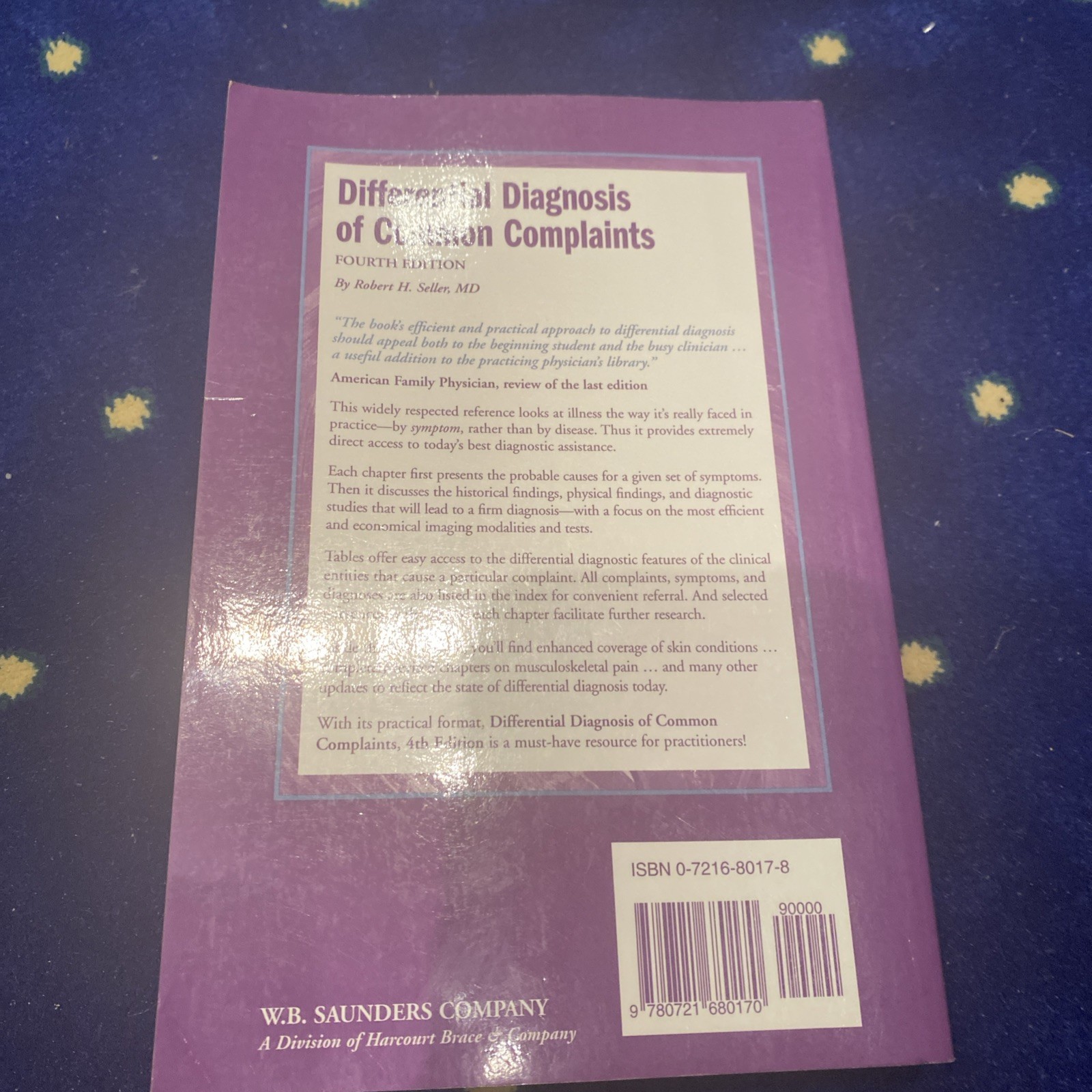 Differential Diagnosis Common Complaints – Brand New