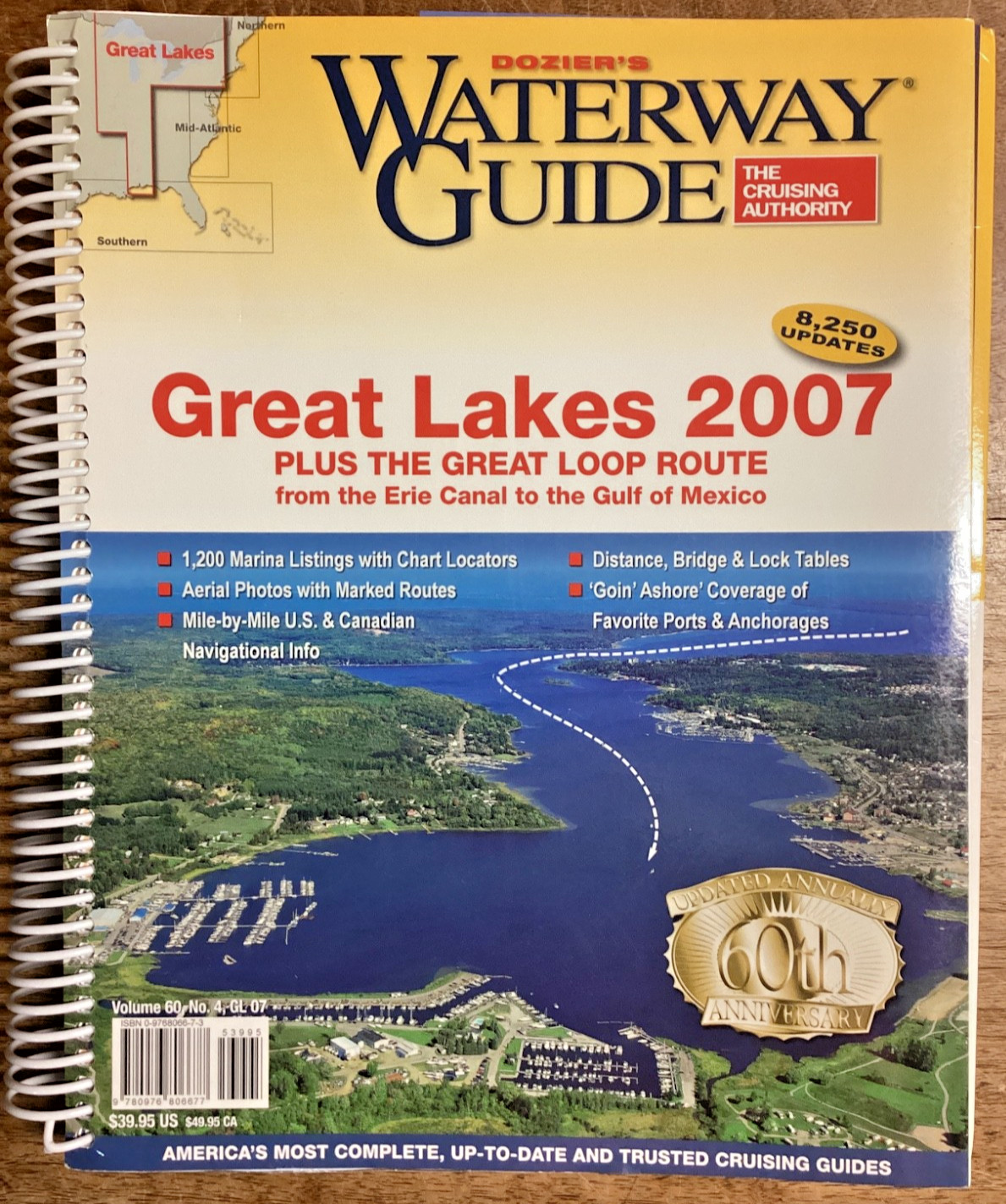 Dozier’s Waterway Guide Great Lakes 2007 GOOD