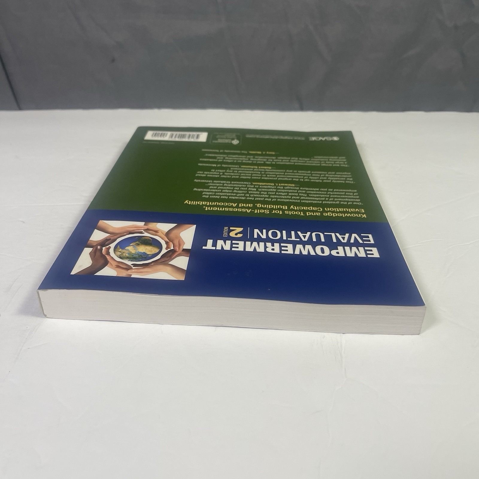 Empowerment Evaluation: – Paperback, by Fetterman David; Kaftarian – Like New🔥