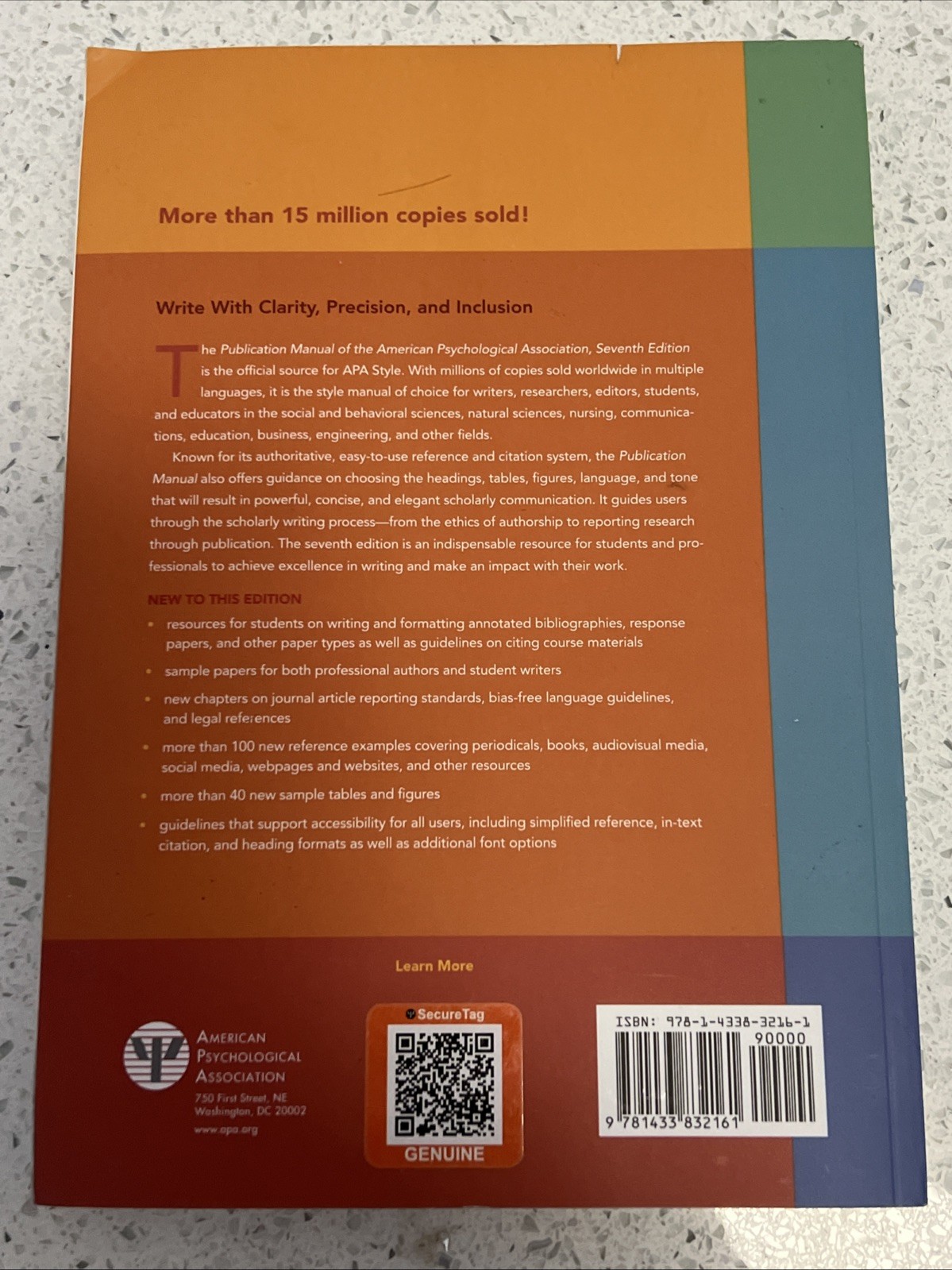 Publication Manual (OFFICIAL) 7th Edition of the American Psychological Associat