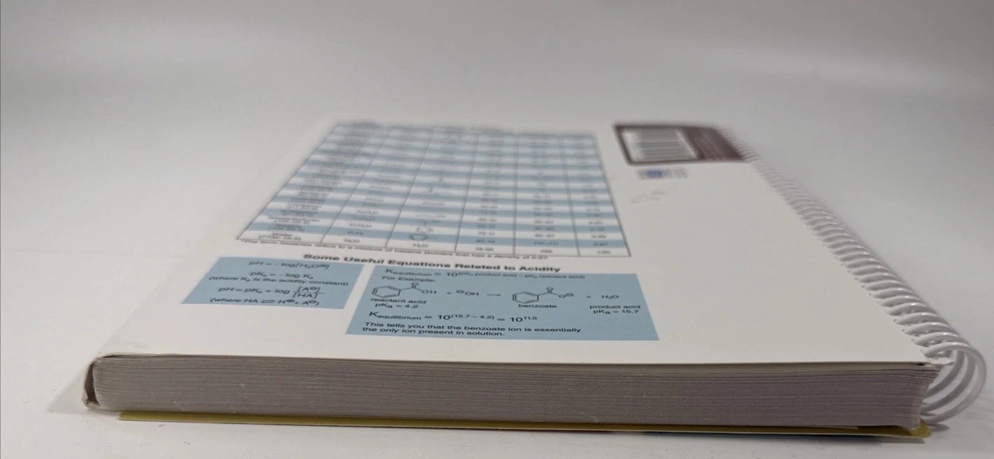 Organic Chemistry Student Lab Book w/spiral binding Hayden McNeil