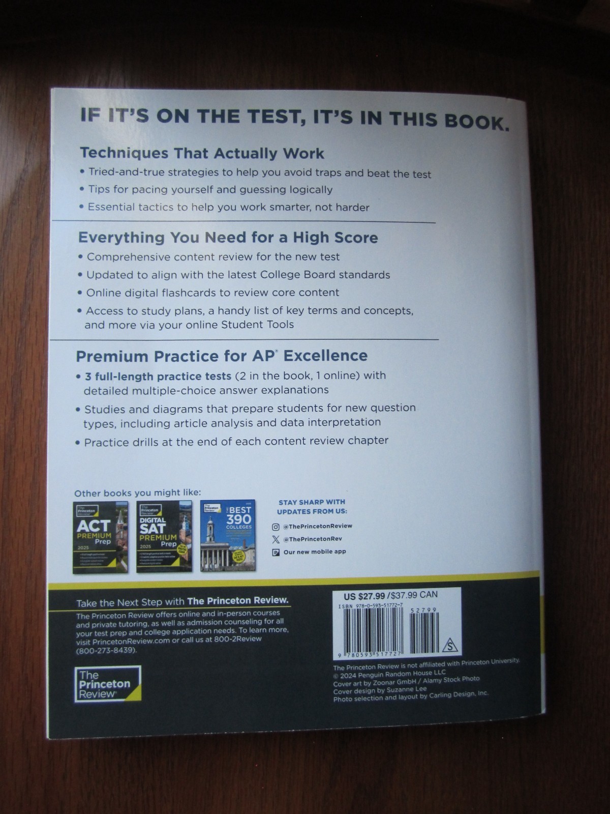 Princeton Review AP Psychology Premium Prep, 22nd Edition – New