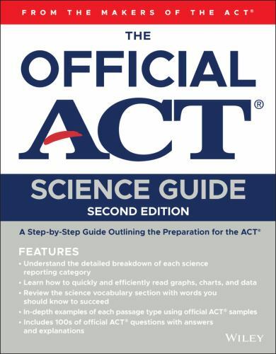 Official ACT Science Guide Second Edition Paperback By ACT NEW w/Unscratched Pin