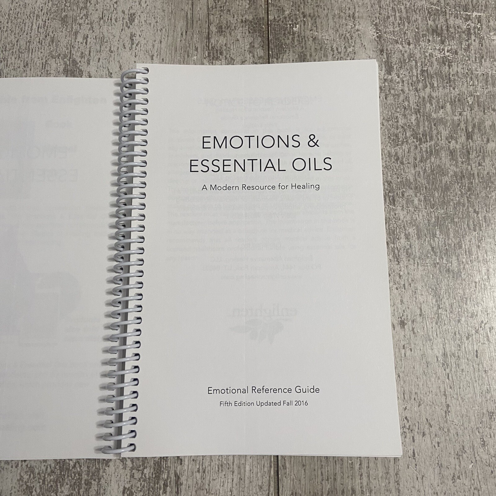 Emotions & Essential Oils, 5th Edition: A Modern Resource for Healing – VG