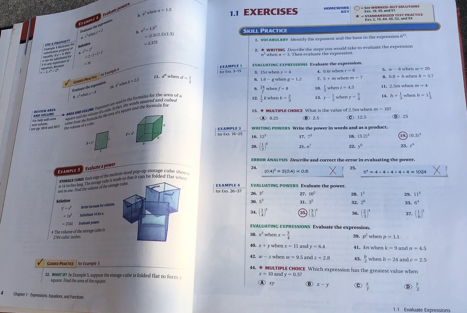 Holt McDougal Larson Algebra 1 Teacher Edition & Student Common Core Homeschool