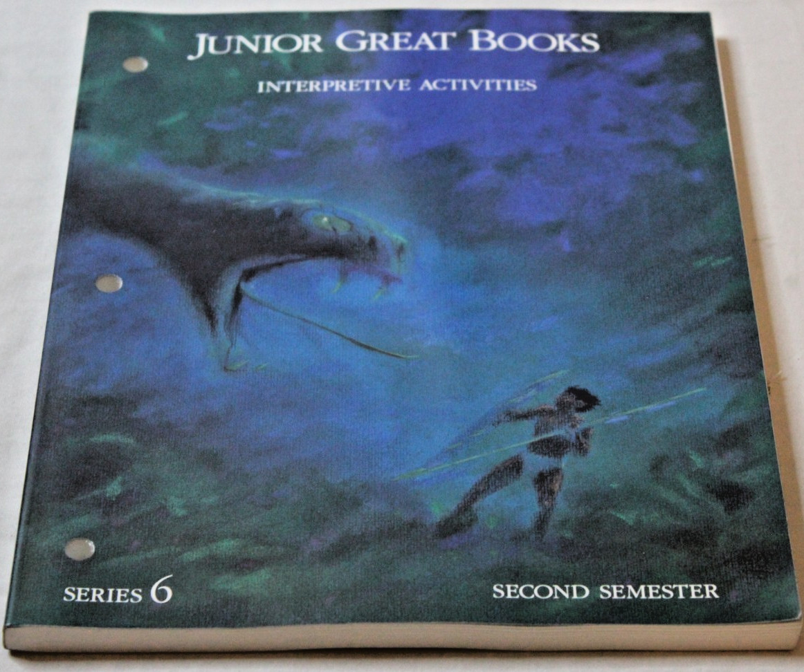 Junior Great Books Series 6 Teacher and Student Edition Books Semester 1 & 2 Set