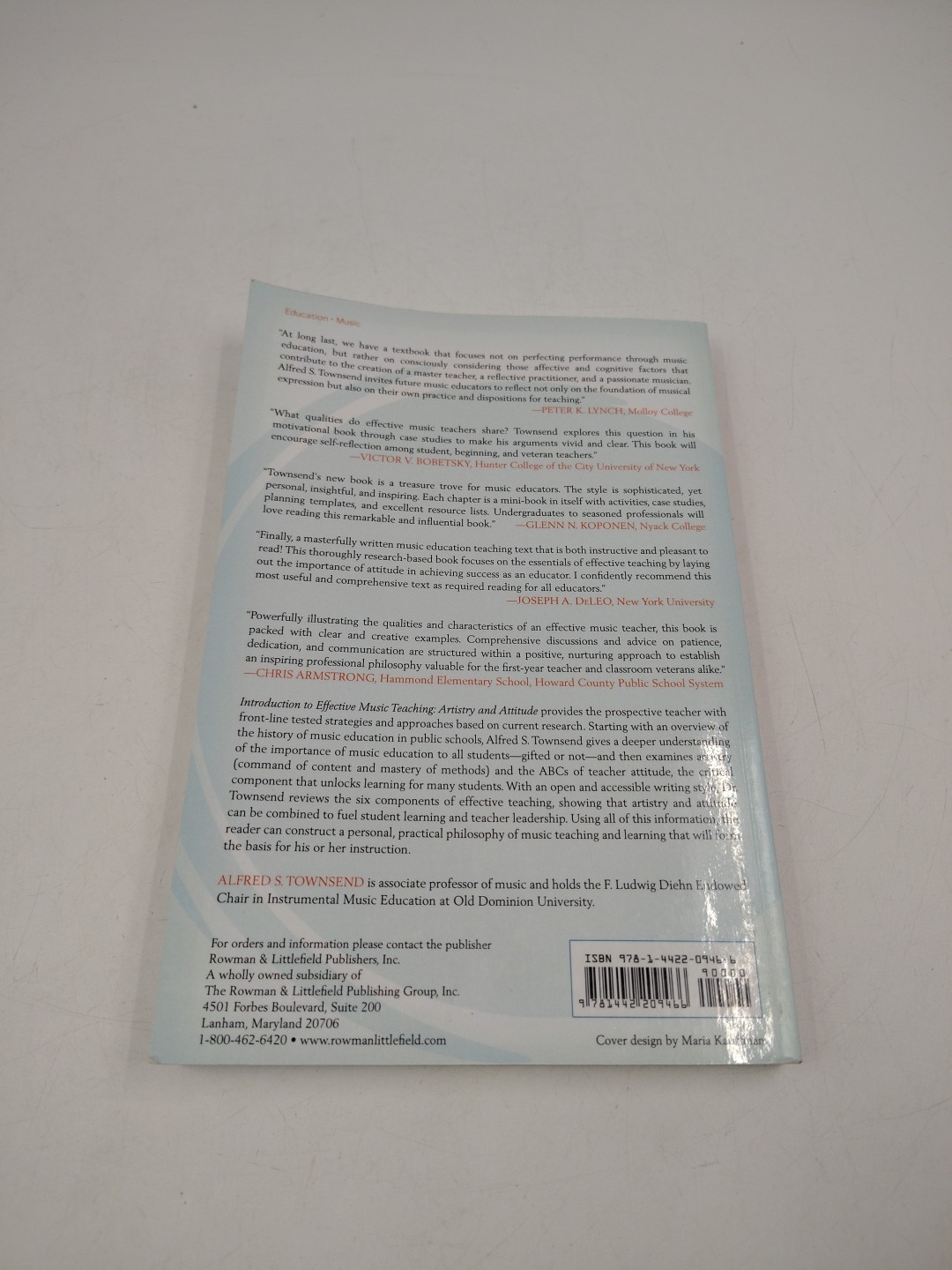 Introduction to Effective Music Teaching : Artistry and Attitude by Alfred S….