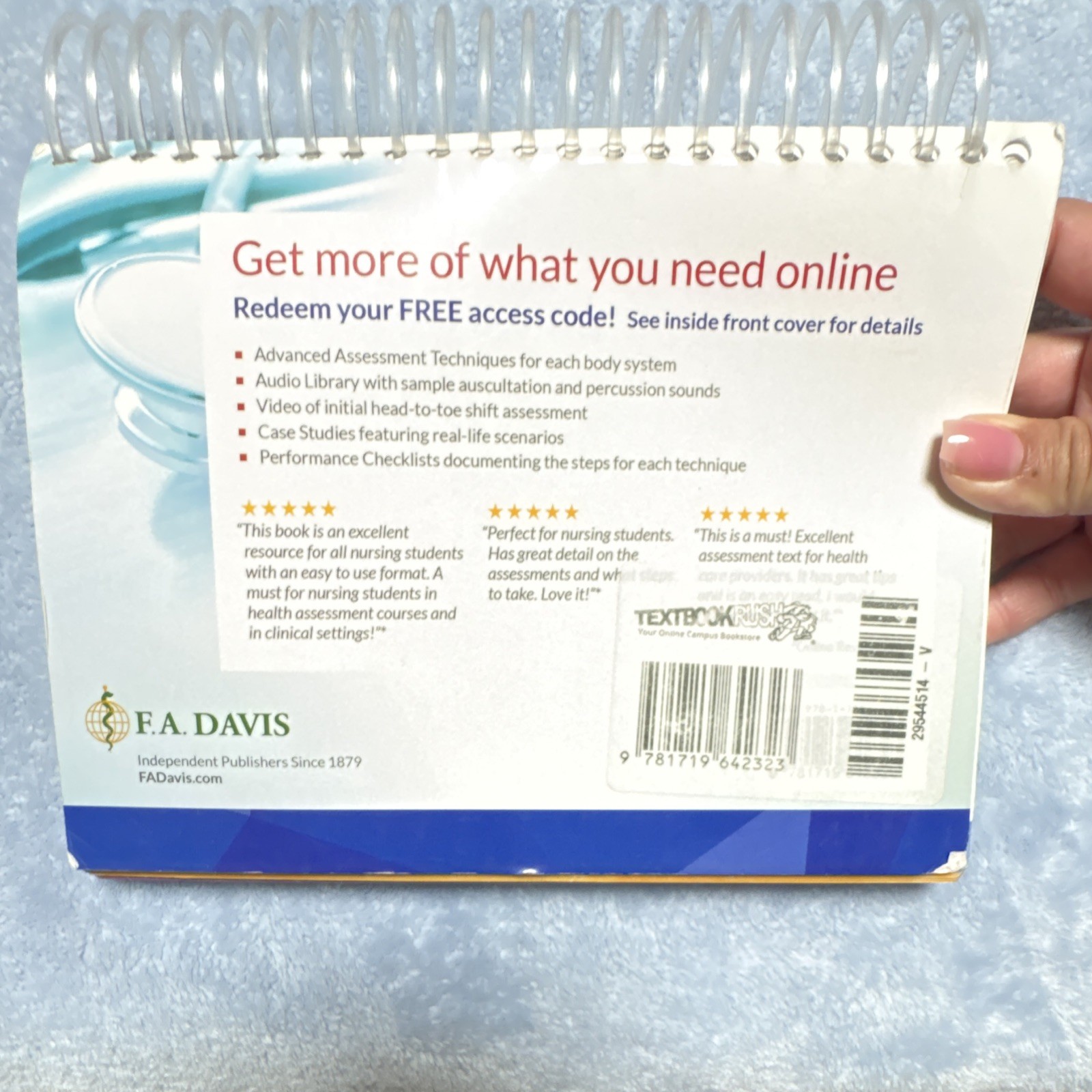 F.A. Davis Essential Health Assessment 2nd Ed Spiral, Online Resources