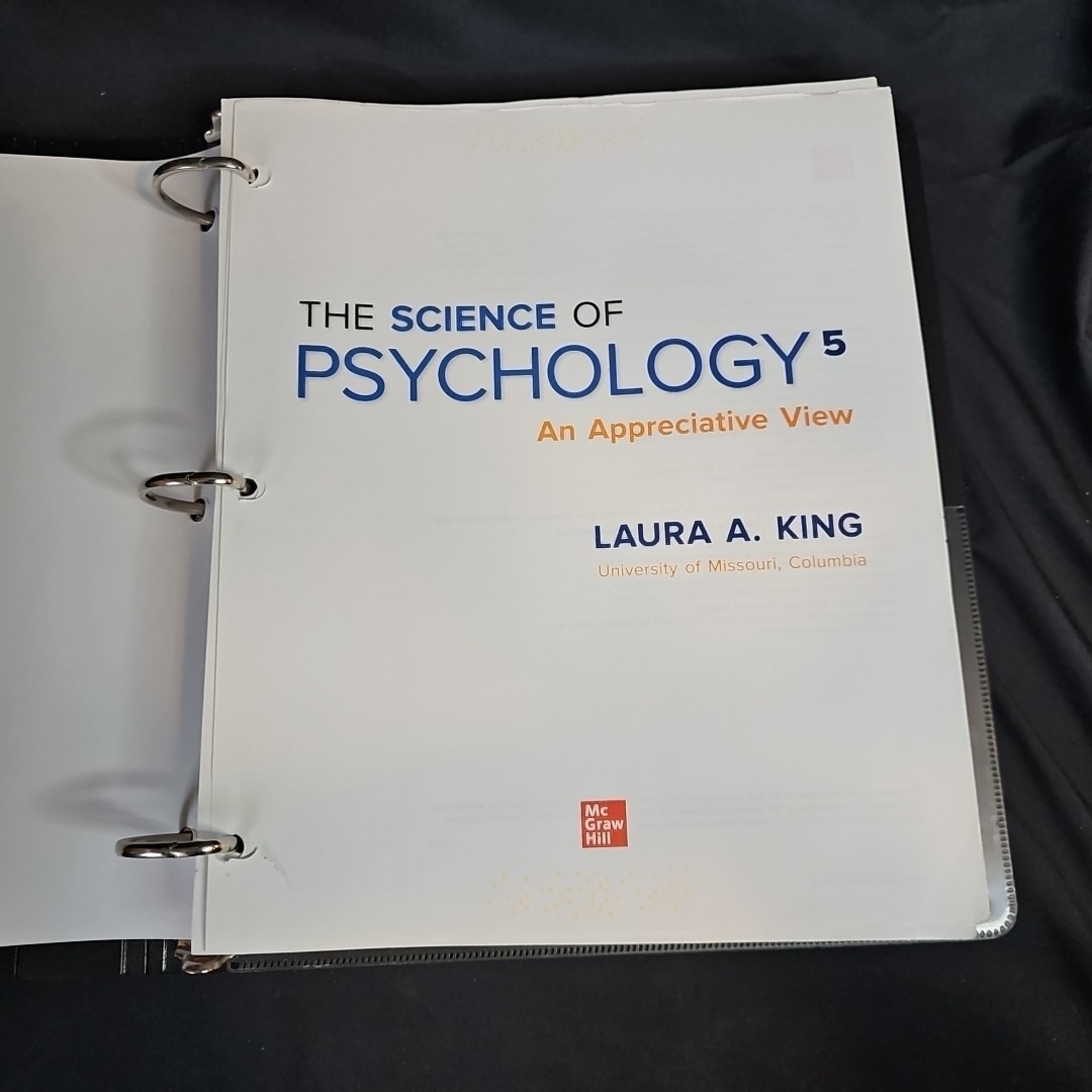 Science of Psychology 5: an Appreciative View – Looseleaf by Laura A. King (2016