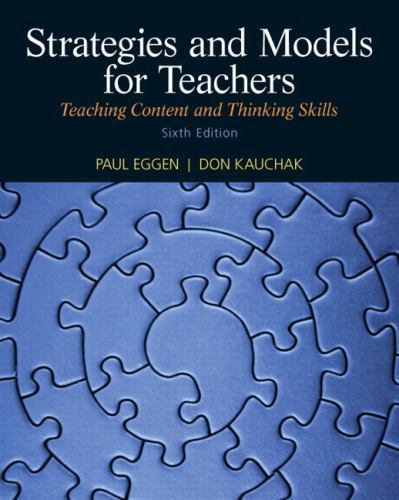 Strategies and Models for Teachers: Teaching Content and Thinking Skills (6th…