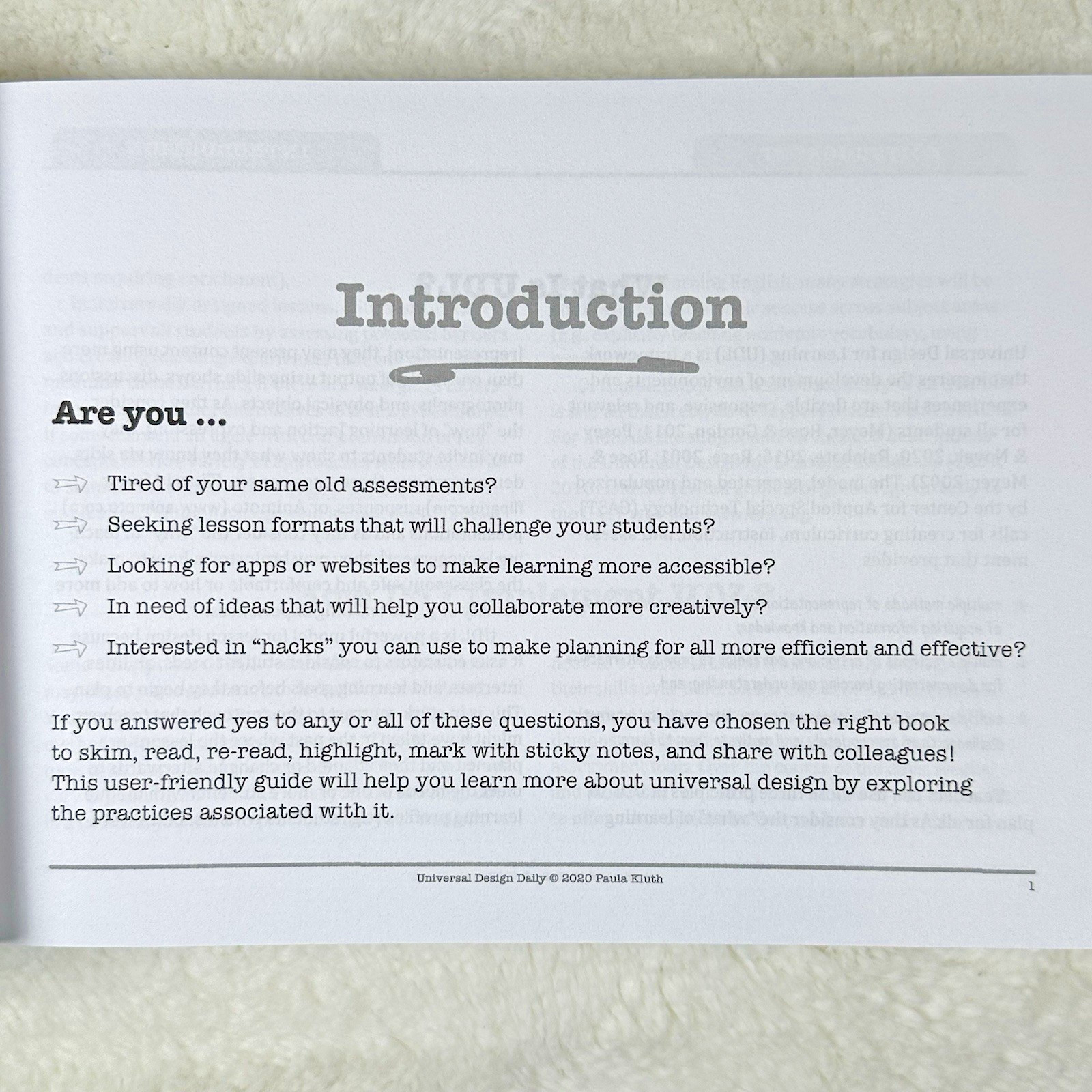 Universal Design Daily: 365 Ways to Teach, Support Using UDL 2nd Ed, Paula Kluth