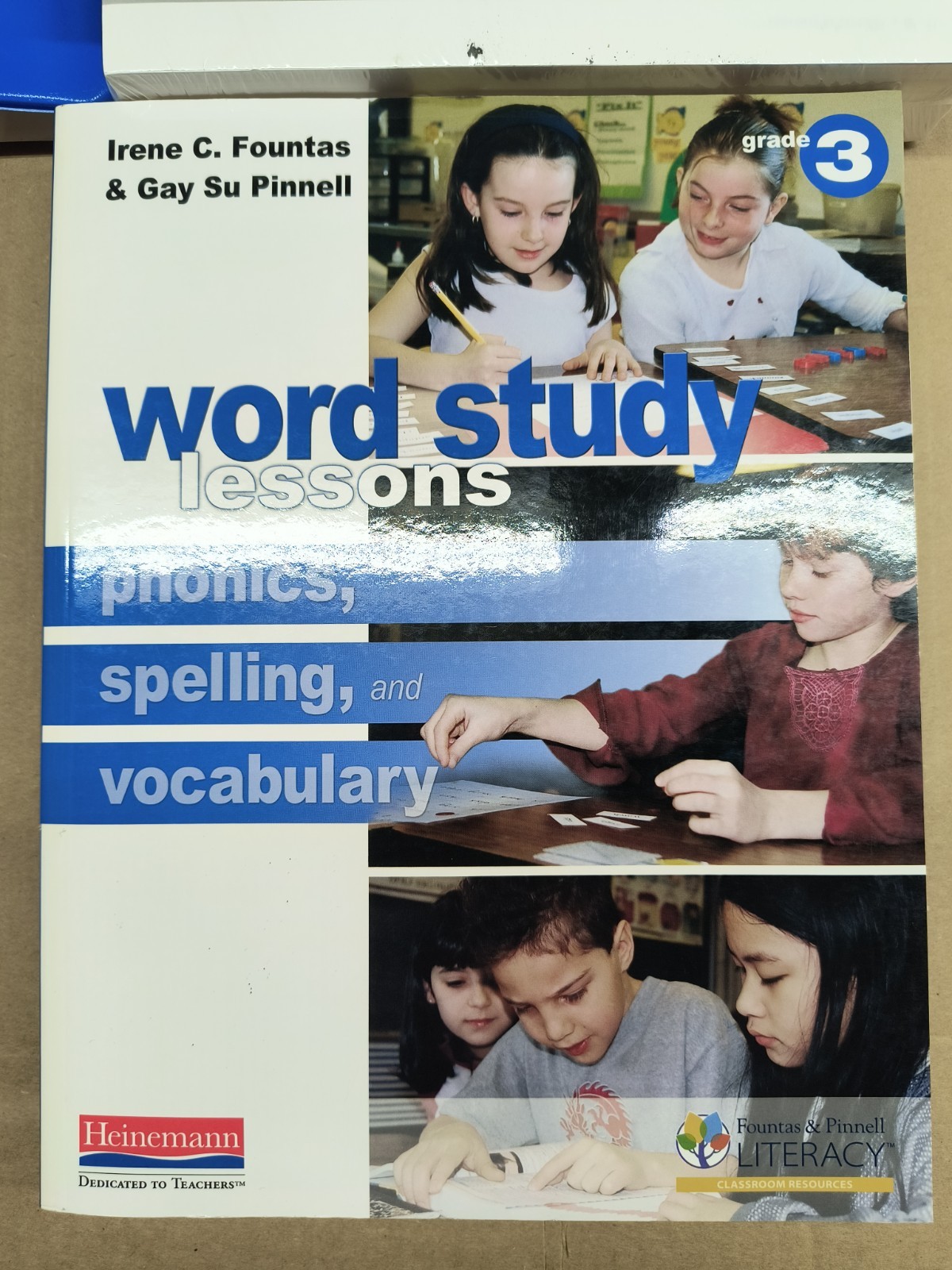 New Fountas & Pinnell Word Study Lessons Grade 3 Teachers Guides ELA