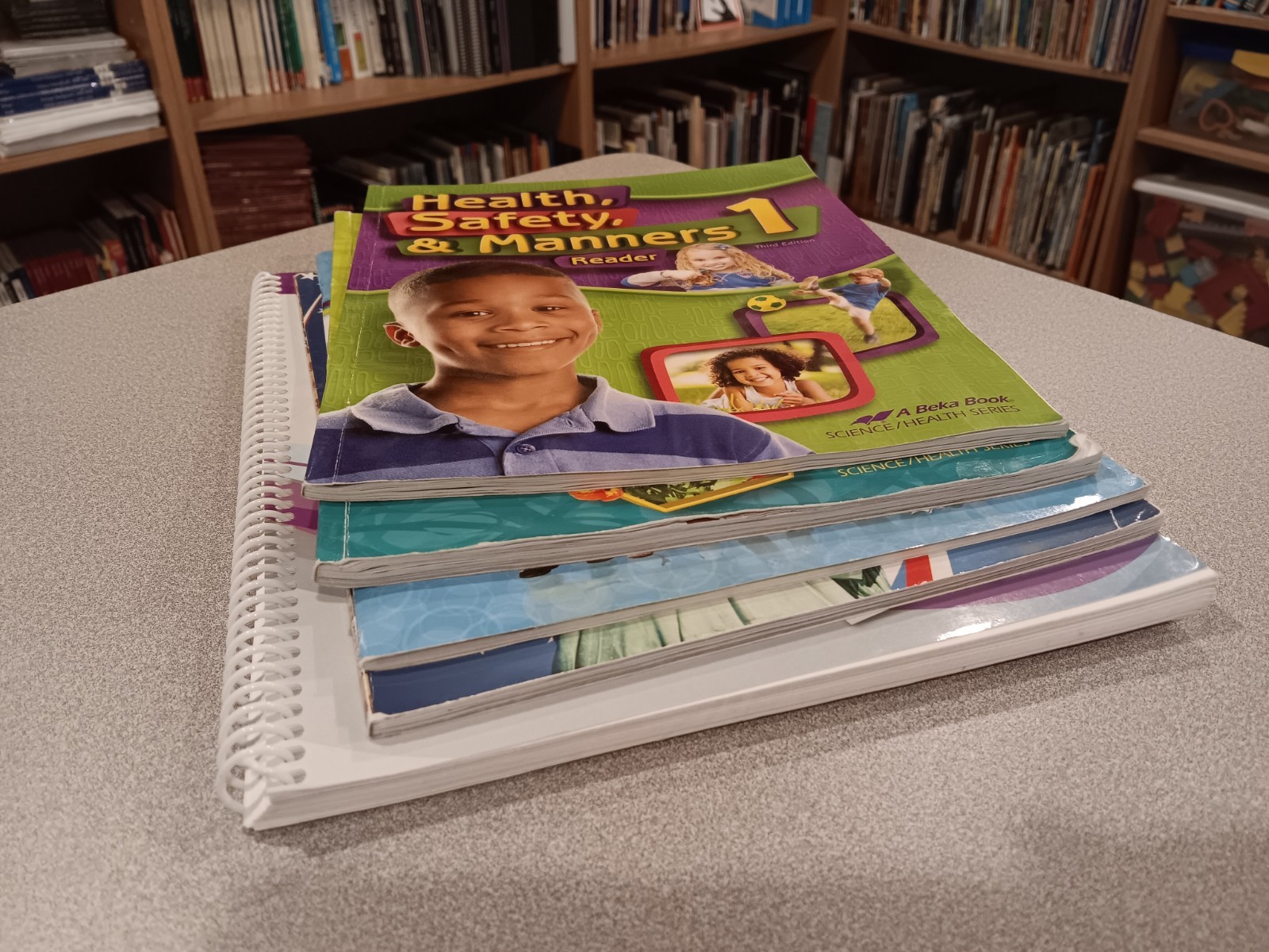 Abeka 1st Grade History, Science, Health, Community Helpers and Lesson Plans