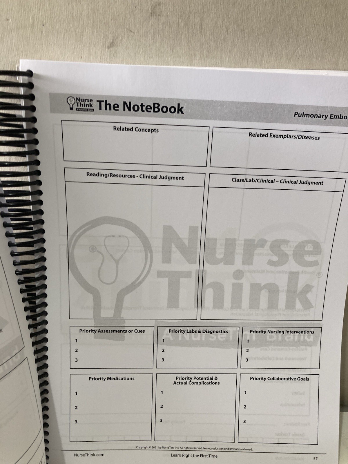 The NoteBook: Note Taking for – Spiral-bound, by Bristol Tim J; – Good