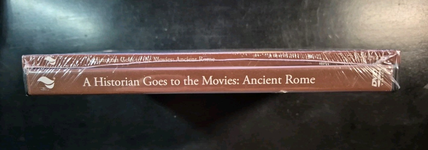 The Great Courses – A Historian Goes to the Movies Ancient Rome Book & DVD Set