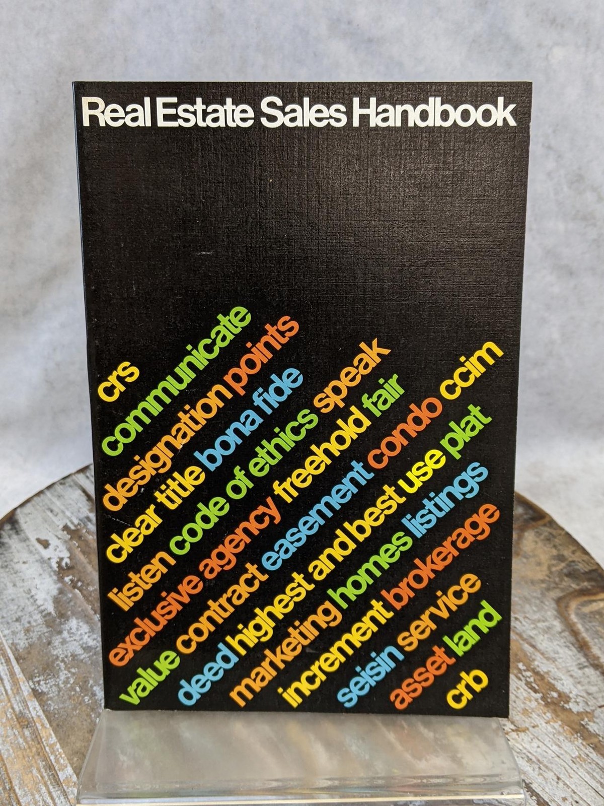 Real Estate Sales Handbook Realtors National Marketing Institute 1979 Paperback