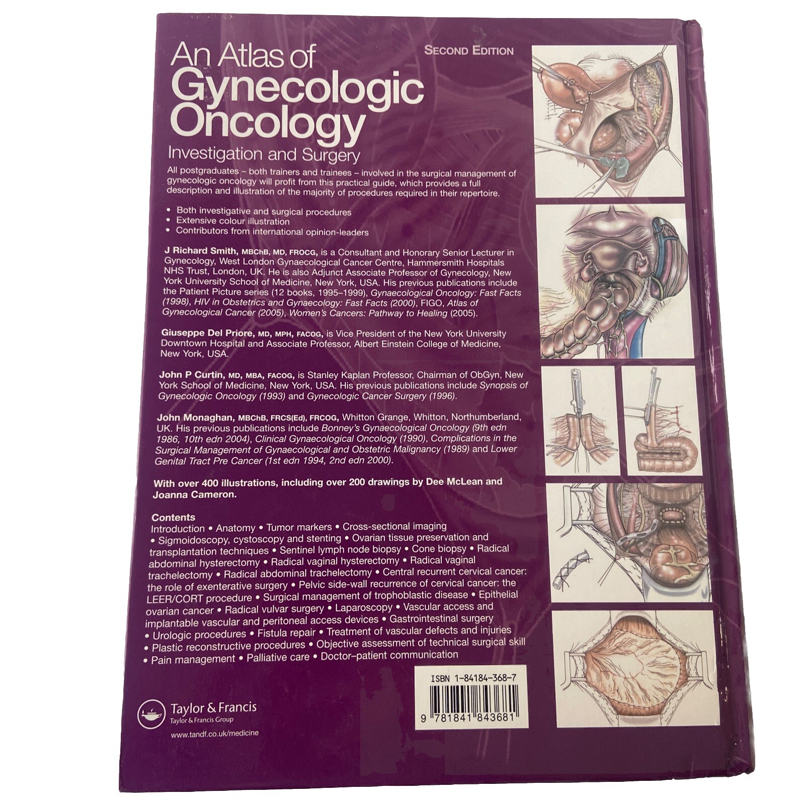 Atlas of Gyneocologic Oncology by Giuseppe del Priore (2005, Hardcover)