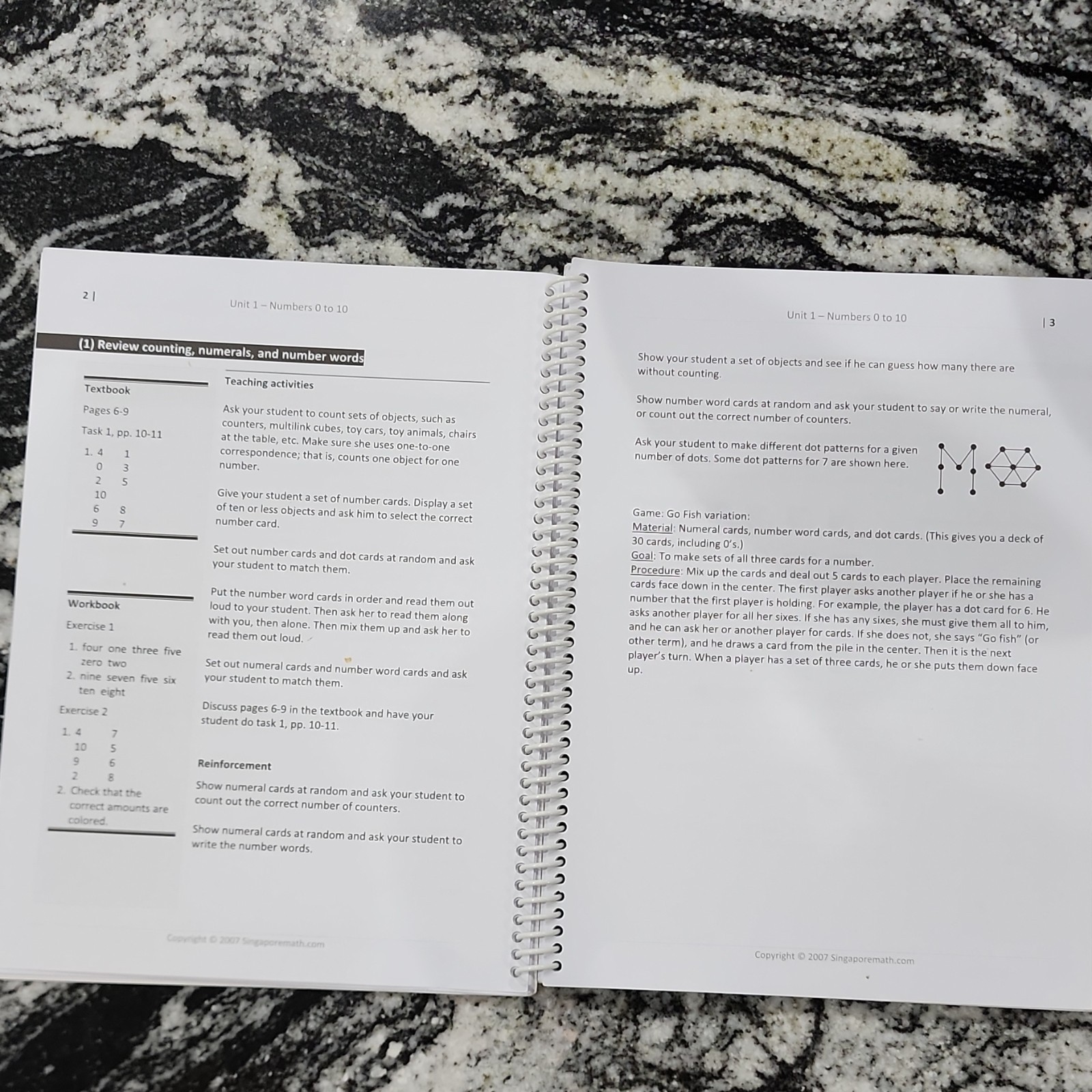 Primary Mathematics 1A Instructor’s Guide Singapore Math Kempe Spiral Elementary